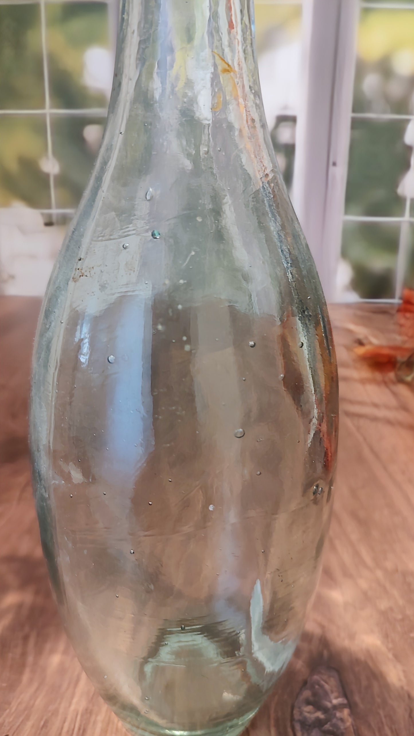 Antique Green Beverage Bottle by J L & Co