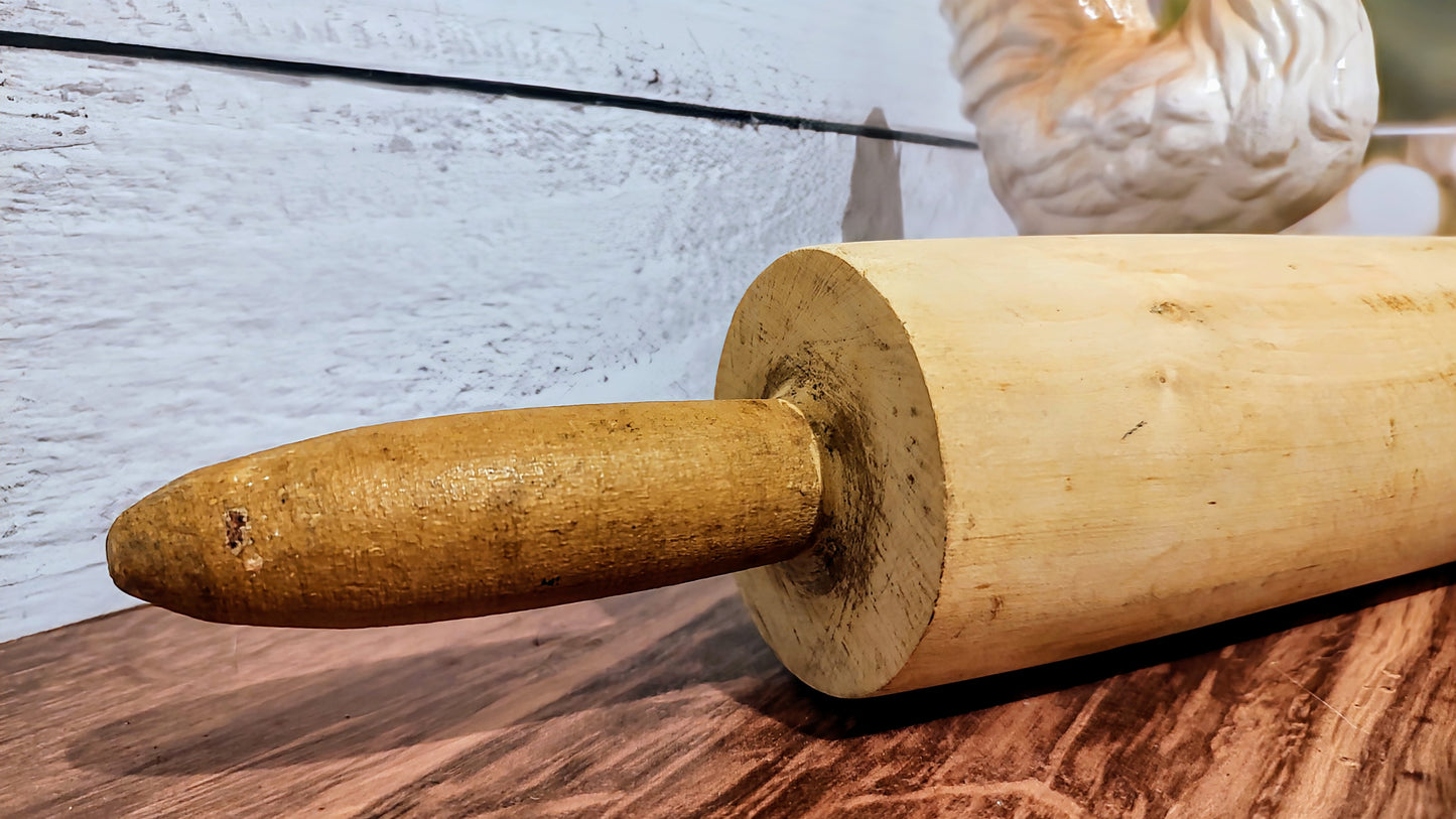 Natural Wood Rolling Pin