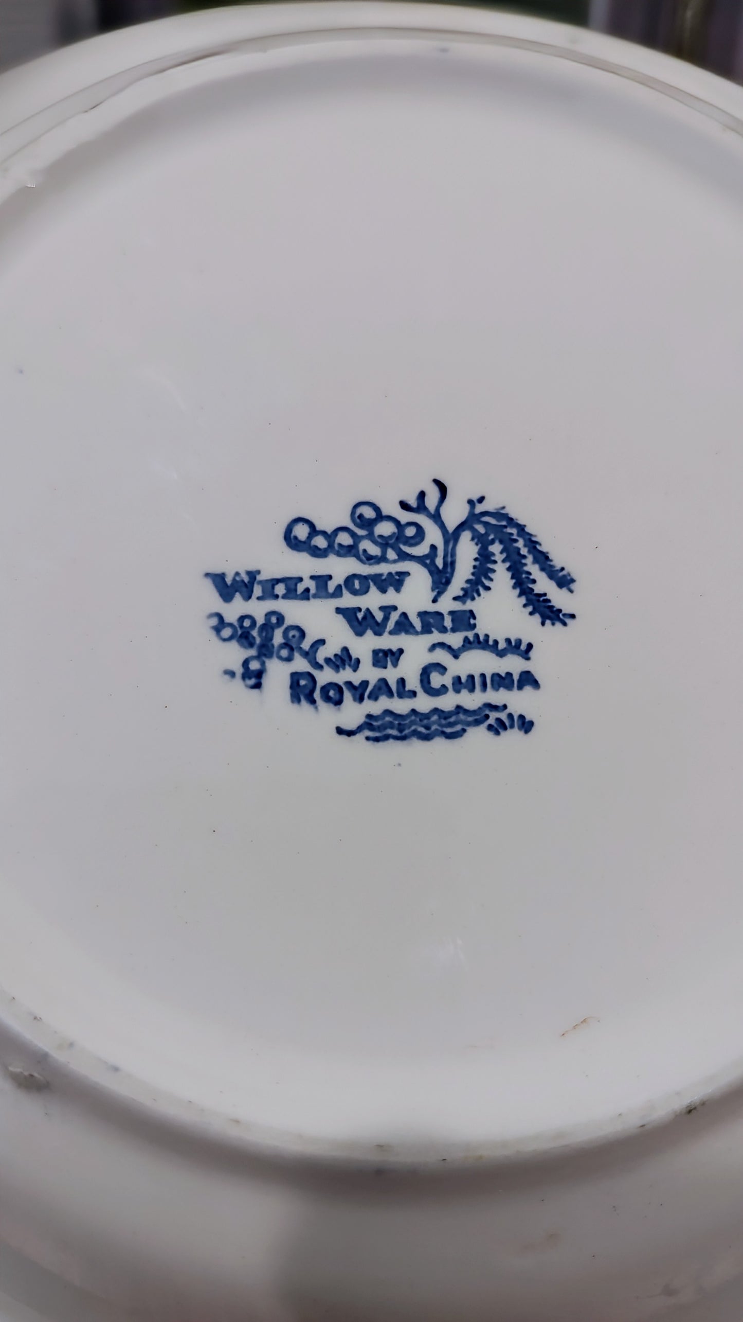 Willow Ware Blue & White Bowl