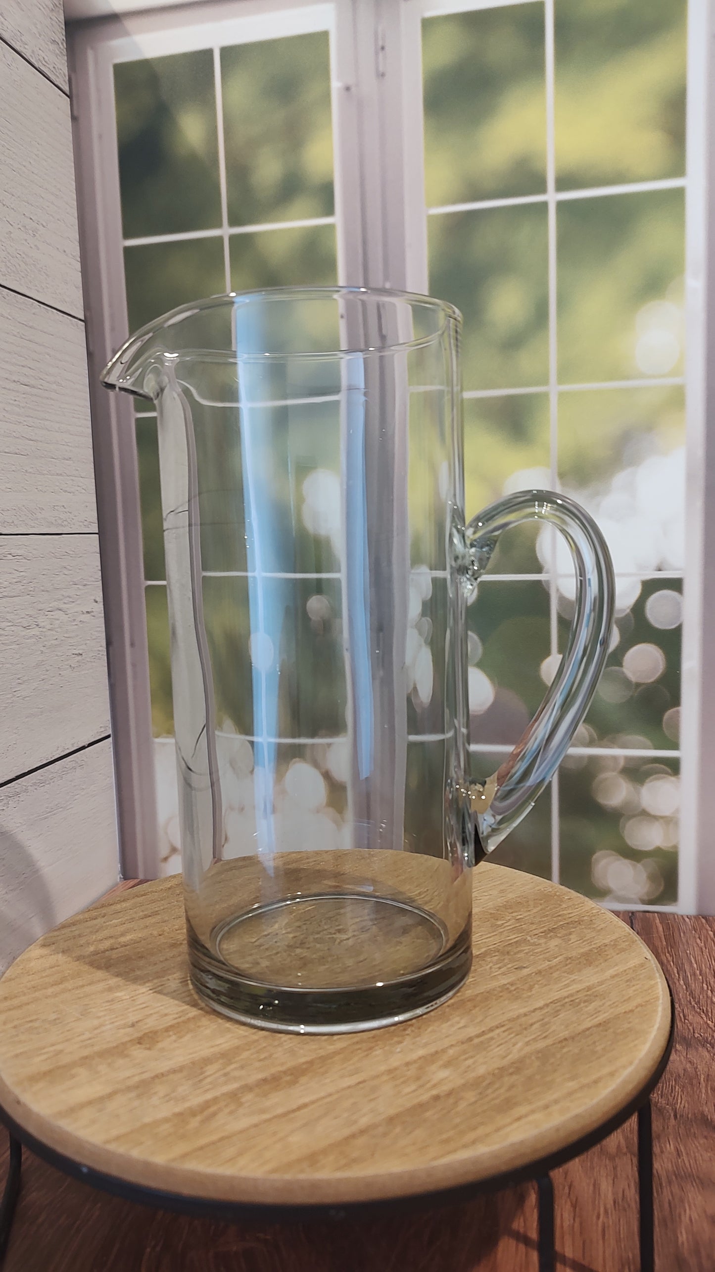 Vintage Glass Pitcher (sold separately)
