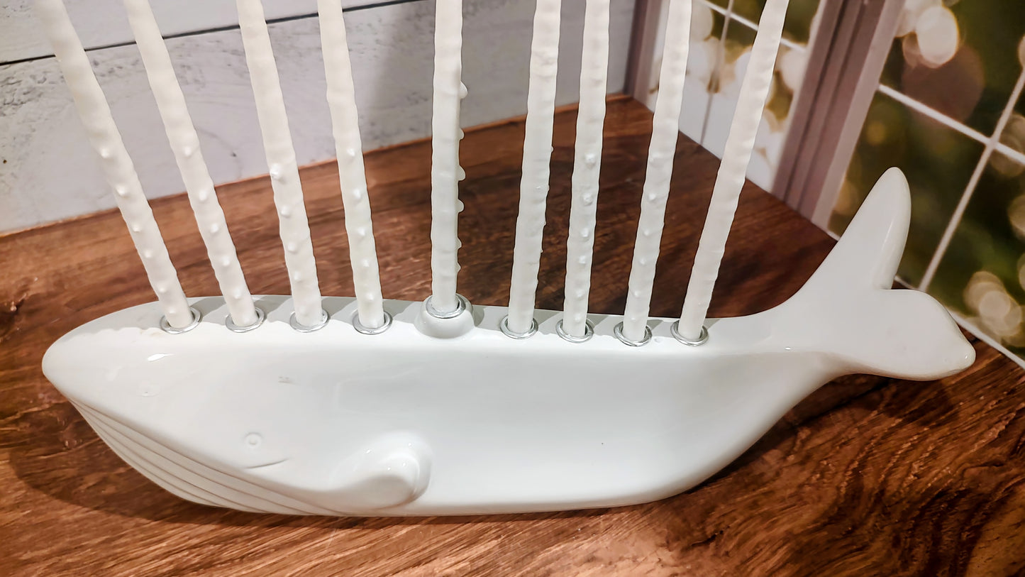 White Whale Menorah