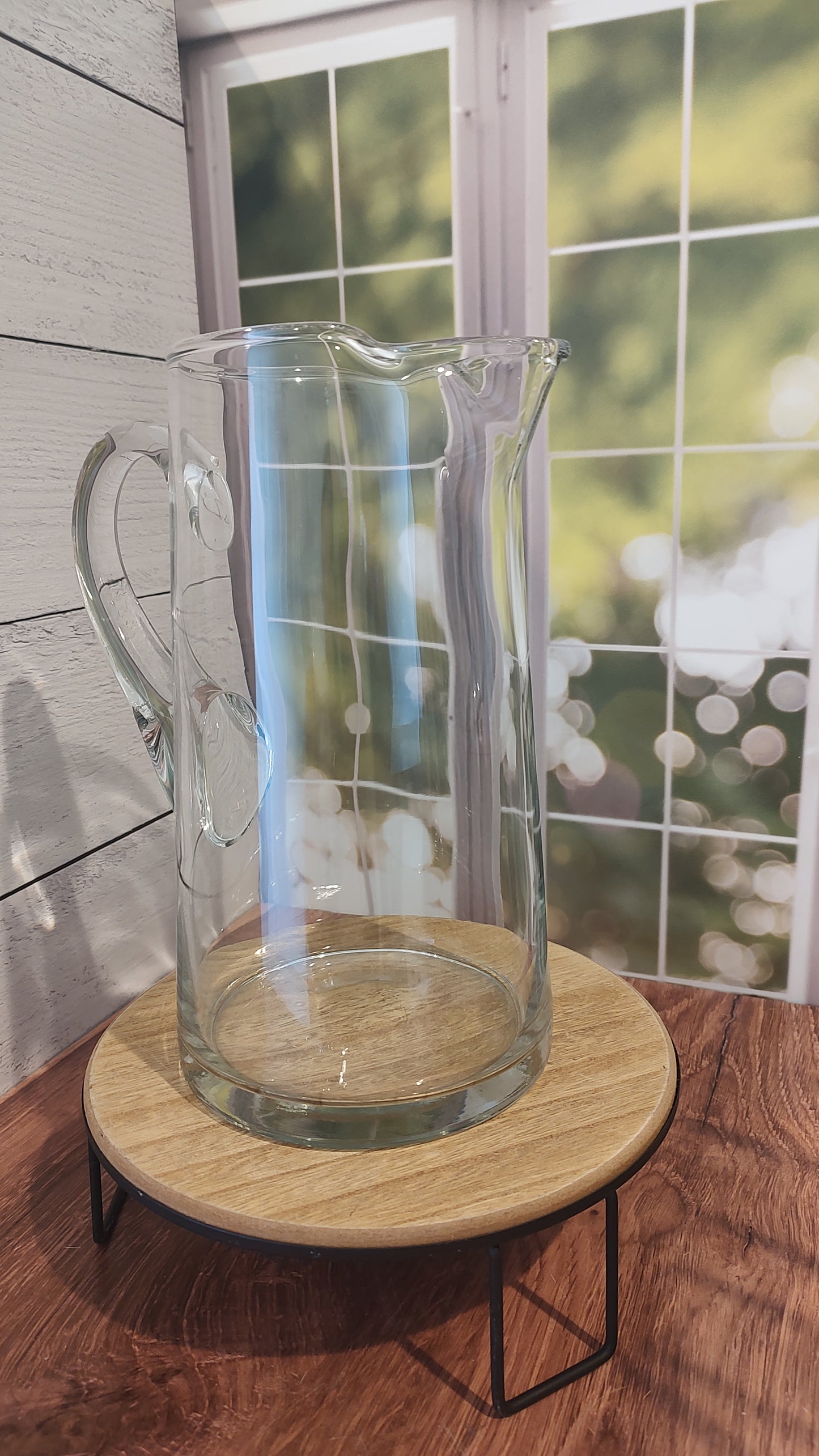 Vintage Glass Pitcher (sold separately)