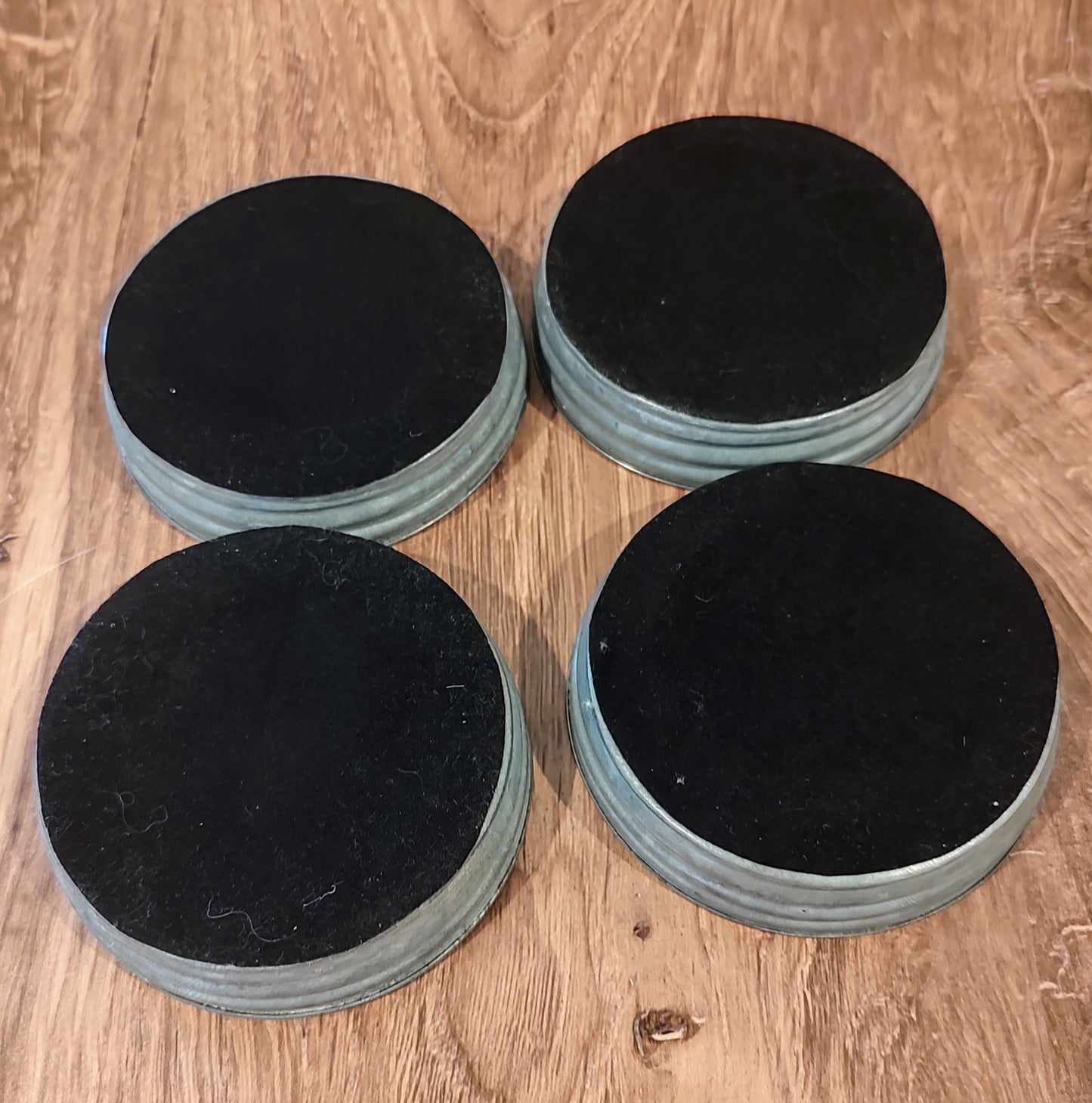 Zinc Lid Coasters