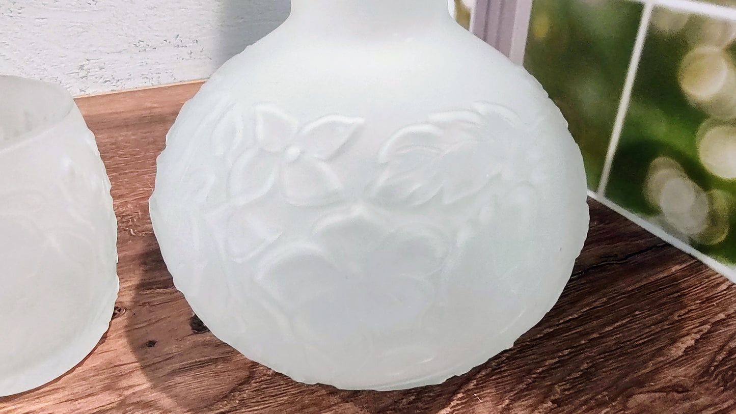 Vintage Bedside Carafe with Cup