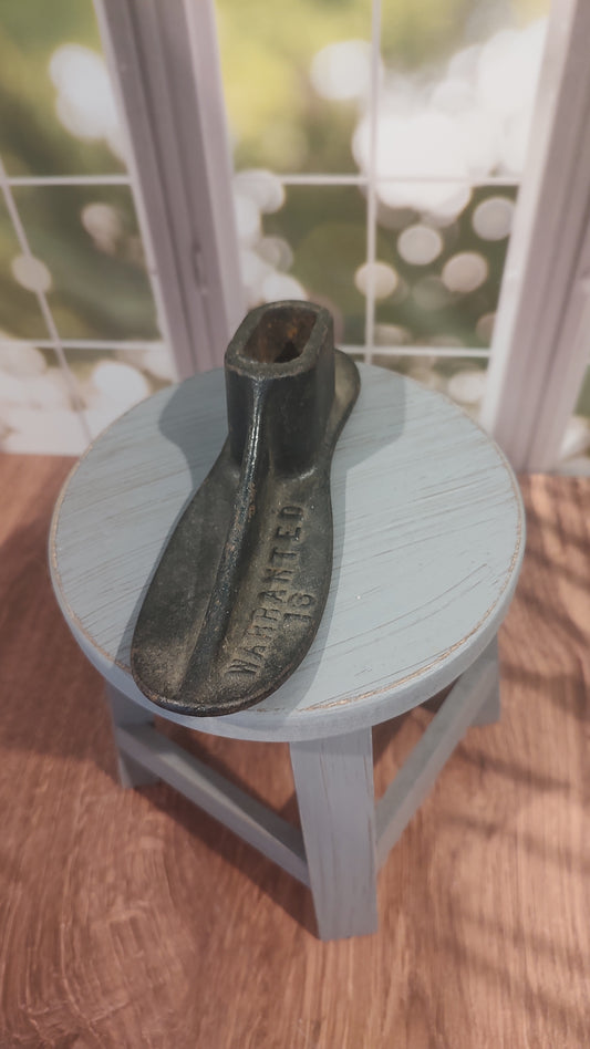 Antique Cast Iron Shoe Form (sold individually)