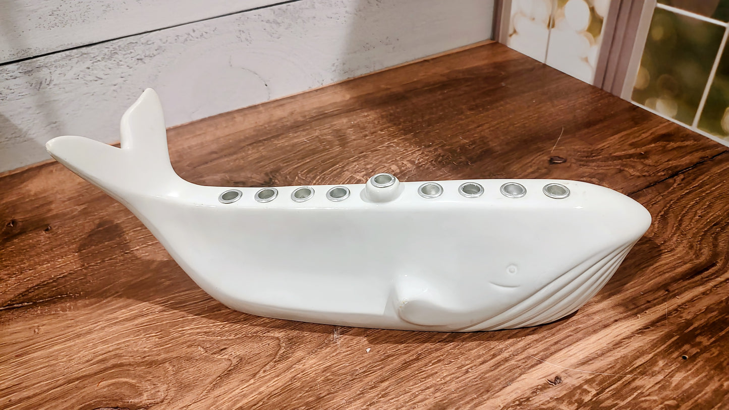 White Whale Menorah