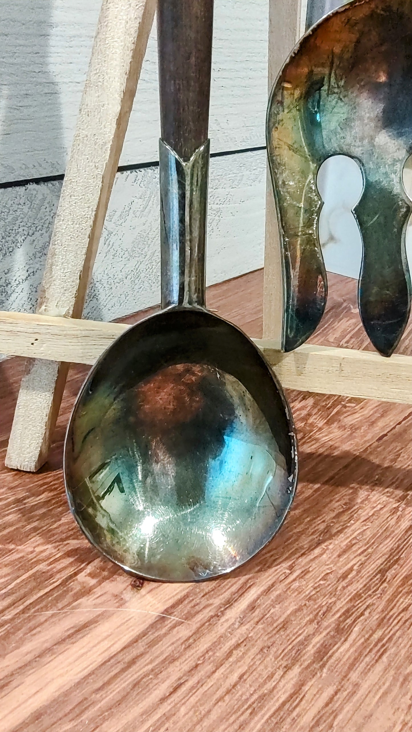 Mid-century Salad Server Utensils