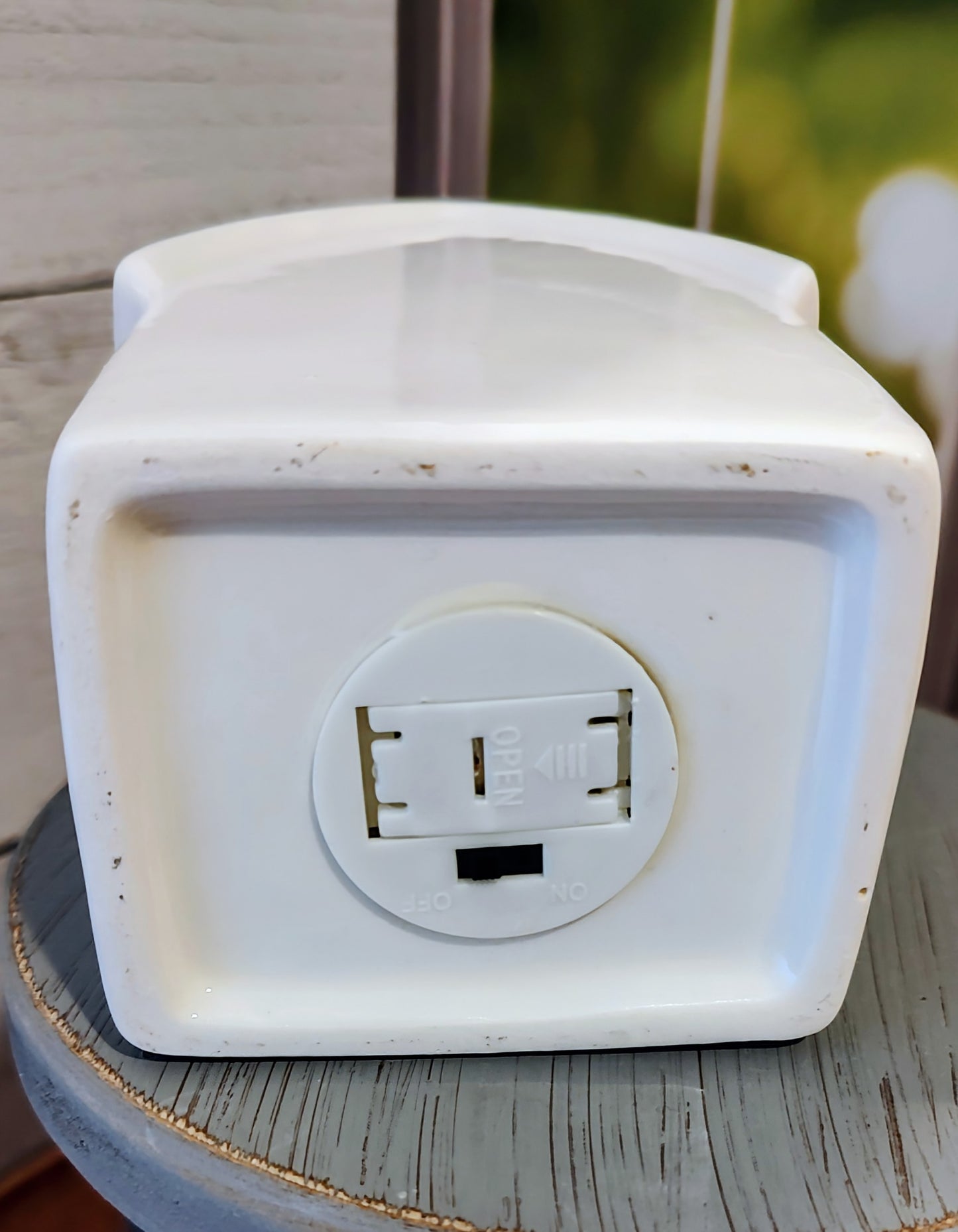 Mini Ceramic Barn Votive Holder