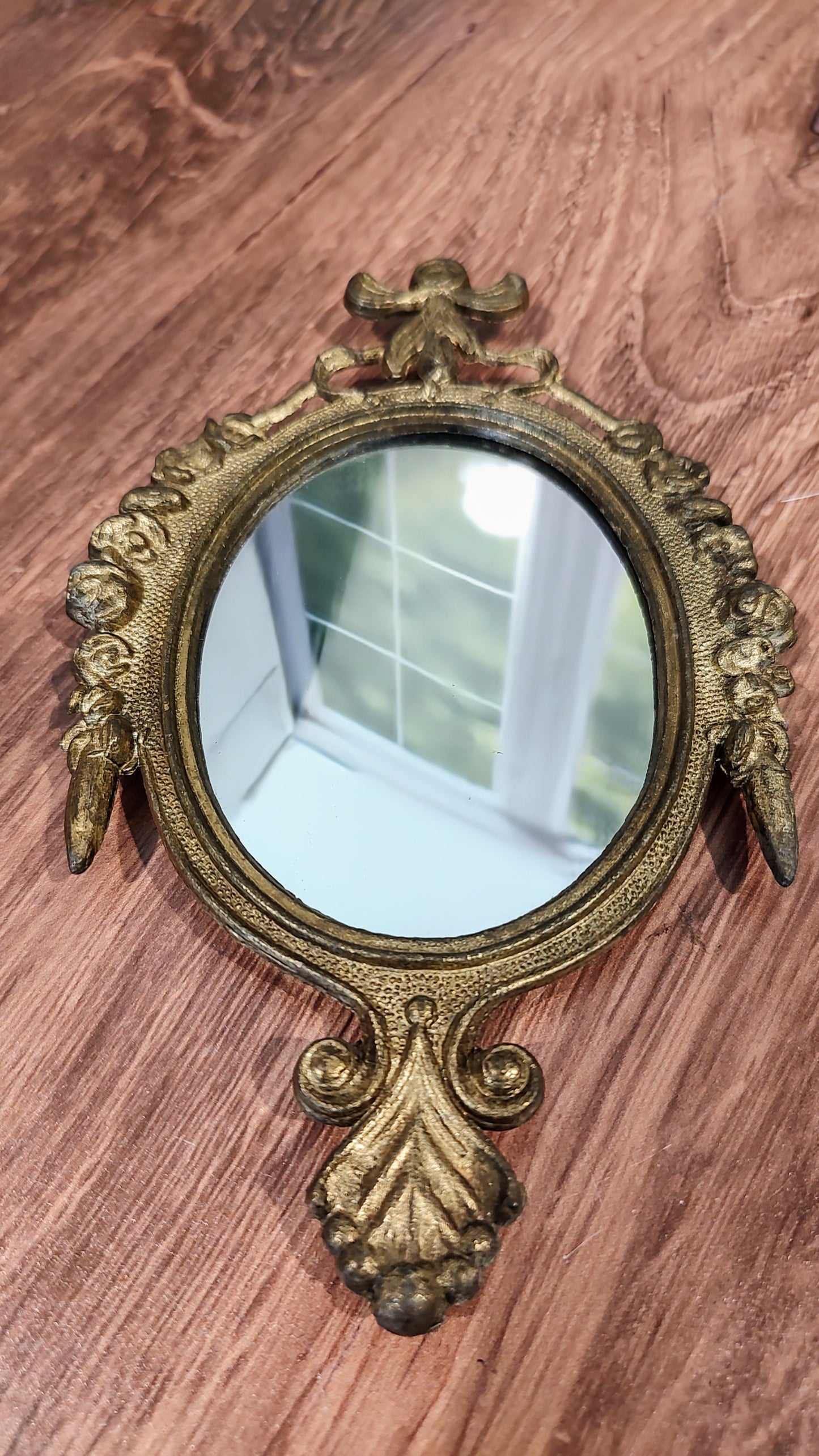 Vintage Mini Mirror and Frame