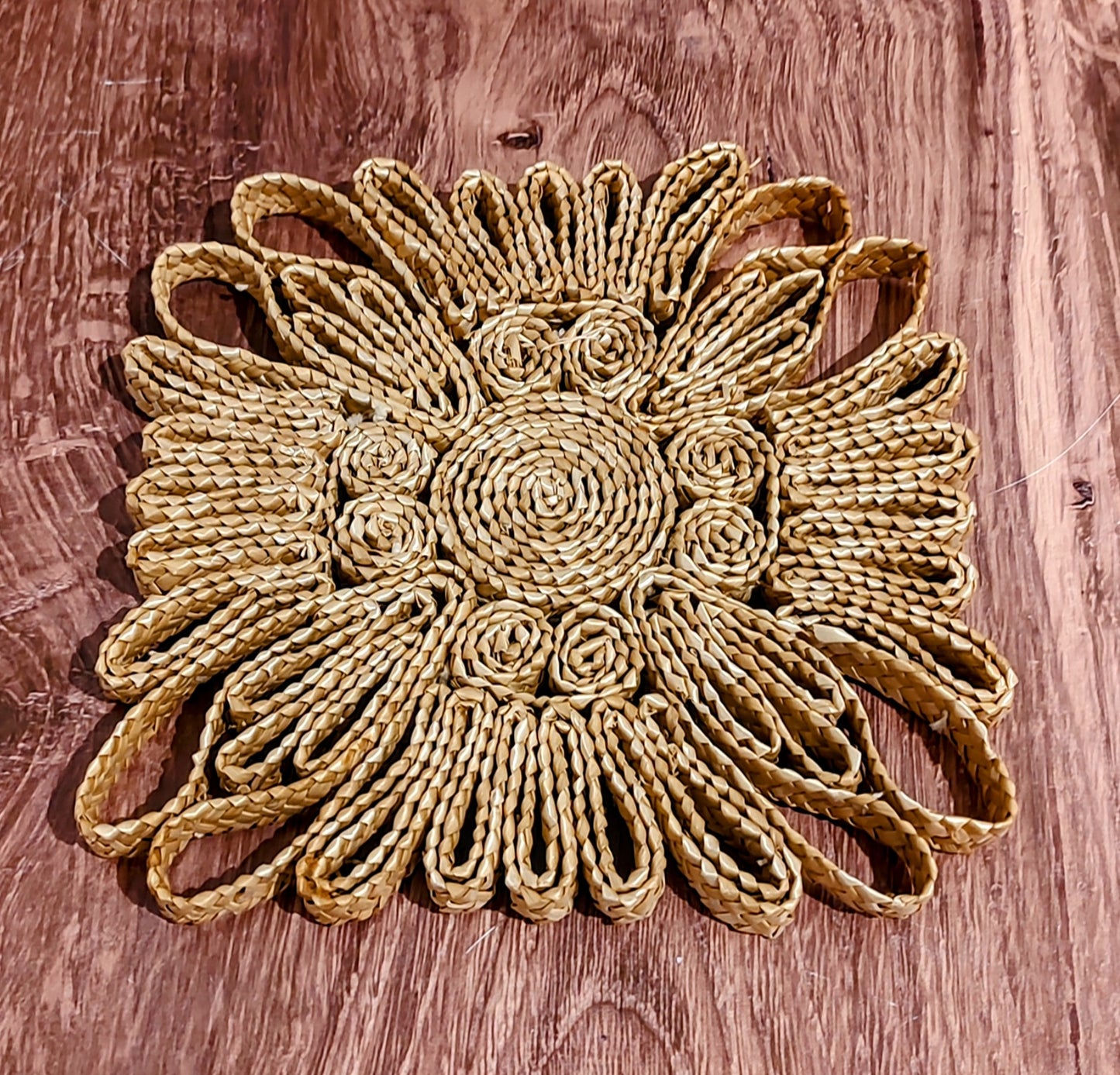 Pair of Vintage Wicker Trivet/Hot plates