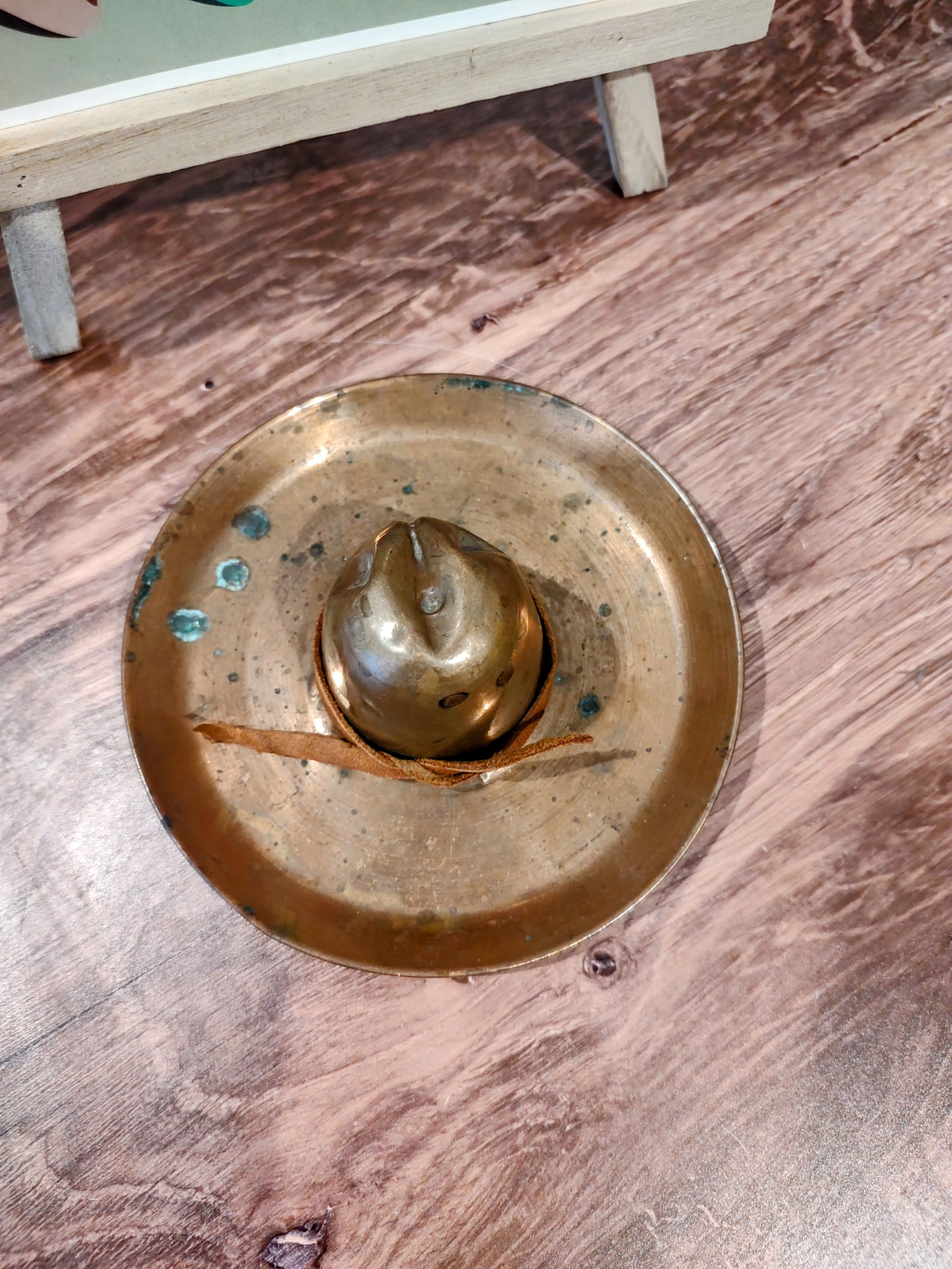 Vintage Copper Cowboy Hat