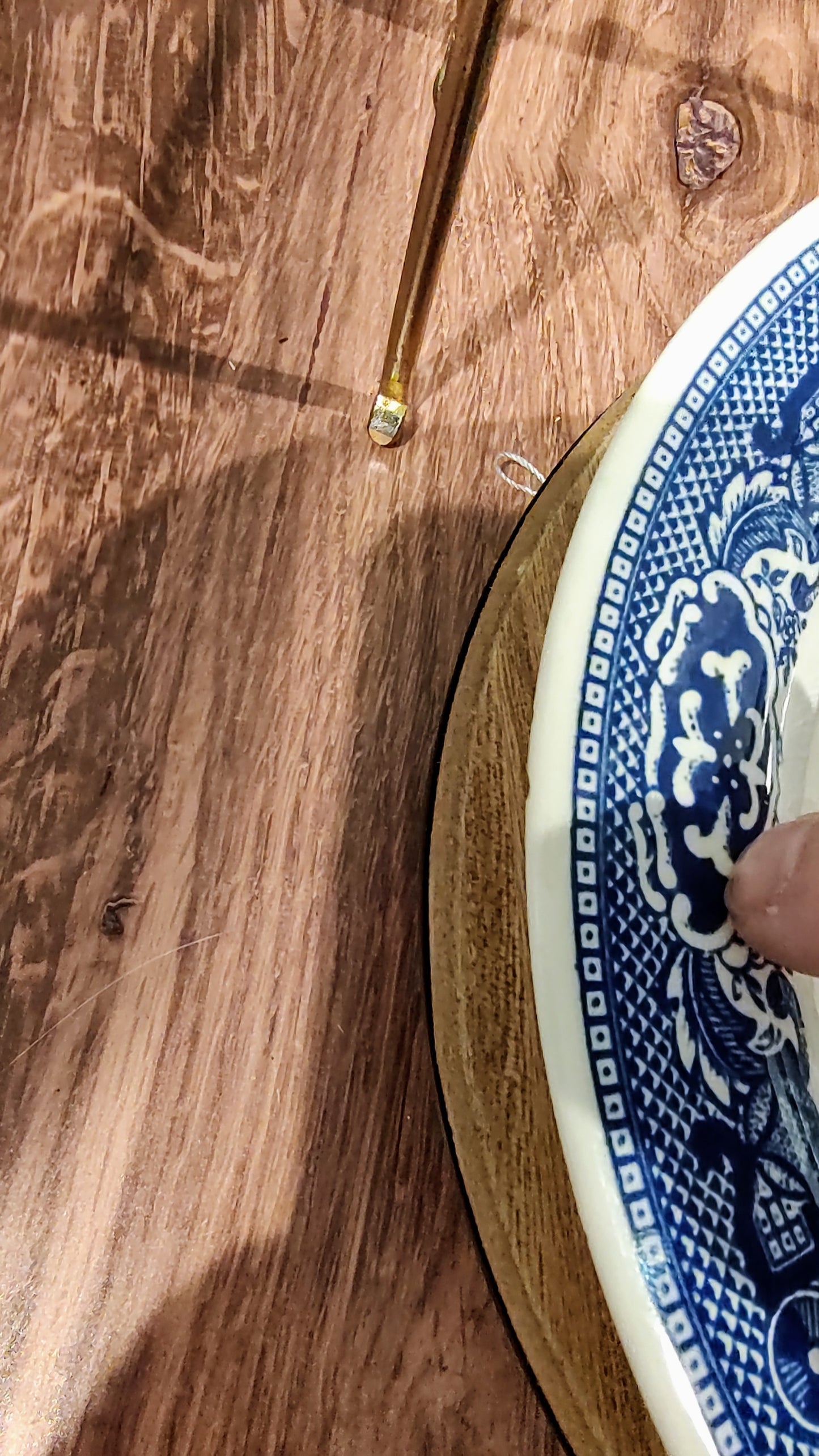 Willow Ware Blue & White Bowl