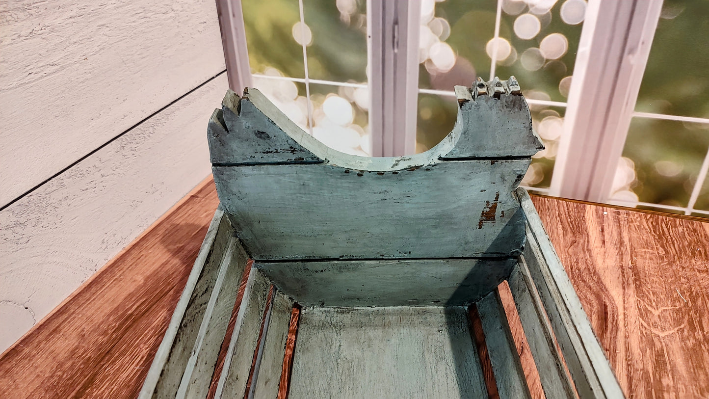 Wooden Chicken Basket
