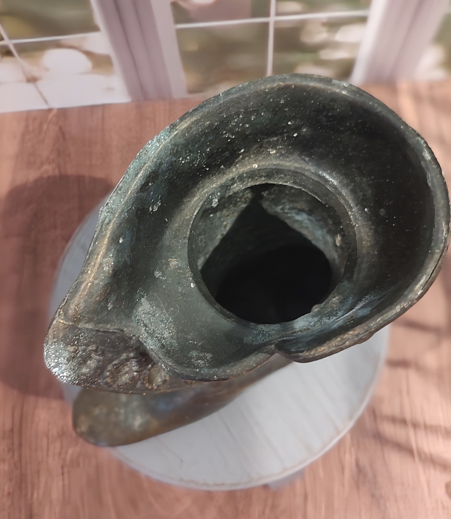 Patina'd Brass Boot