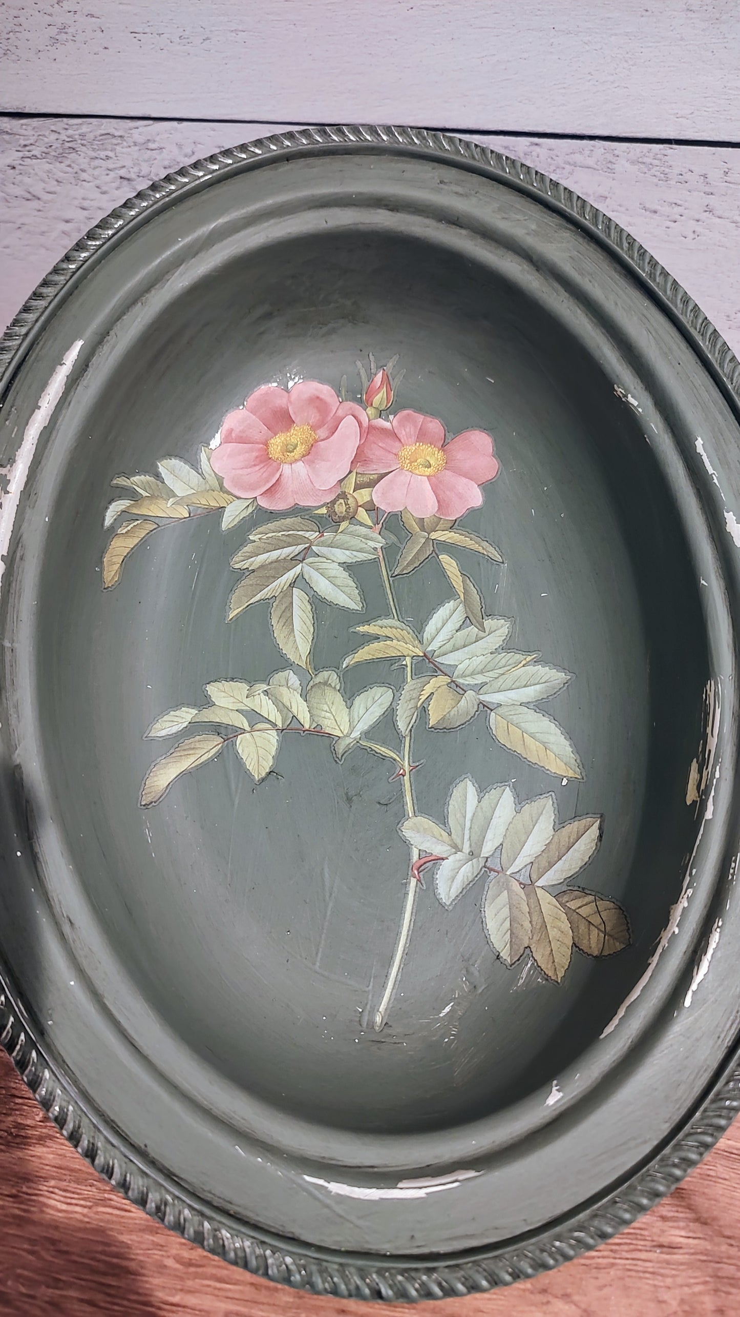 Vintage/Antique Silver Plate Bowl - Upcycled