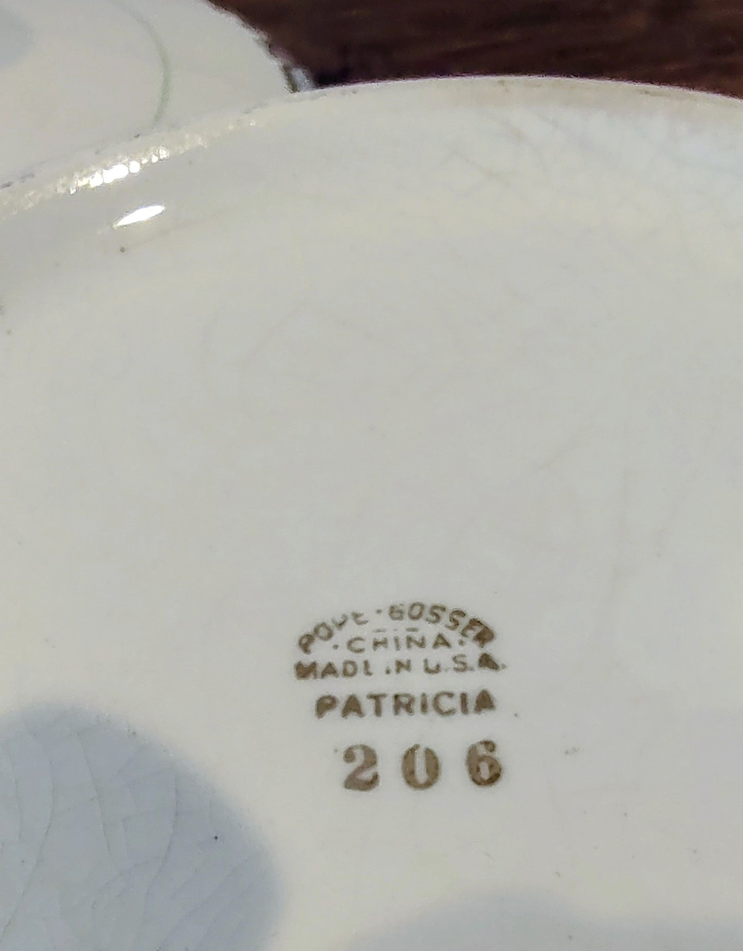 Pope-Gosser Antique Vegetable Bowl with Lid