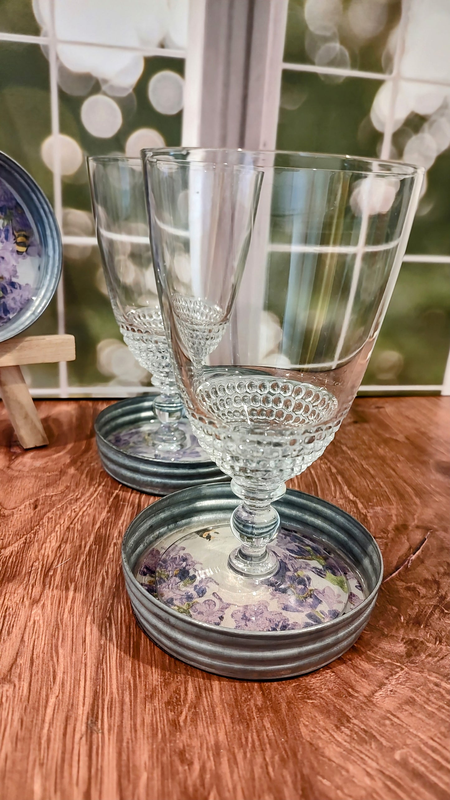 Zinc Lid Coasters