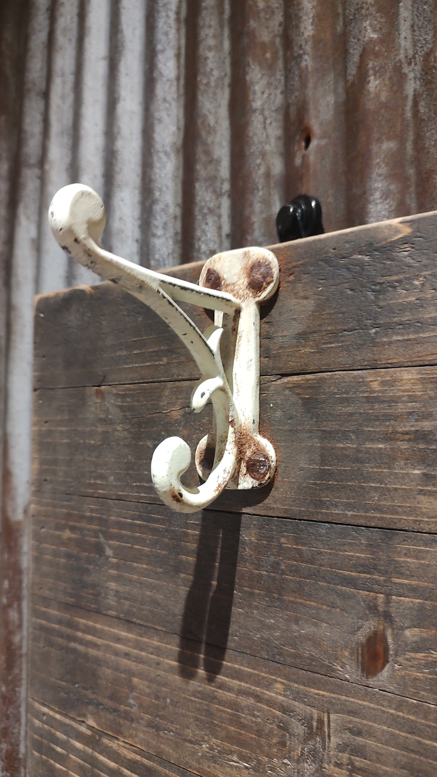 Repurposed Wood Sign Hand Painted Lantern Holder