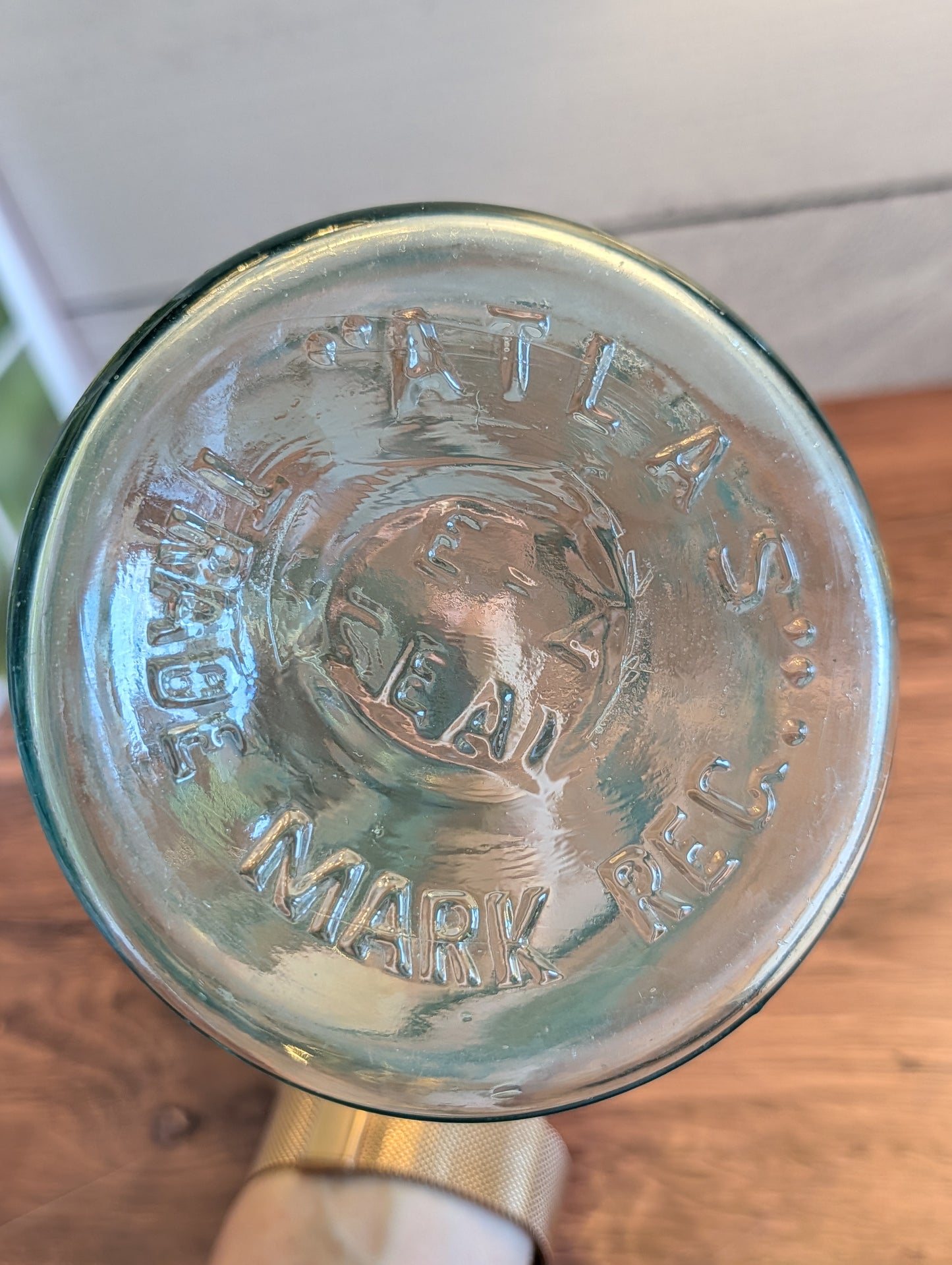 Vintage 2L Atlas EZ Seal Jar