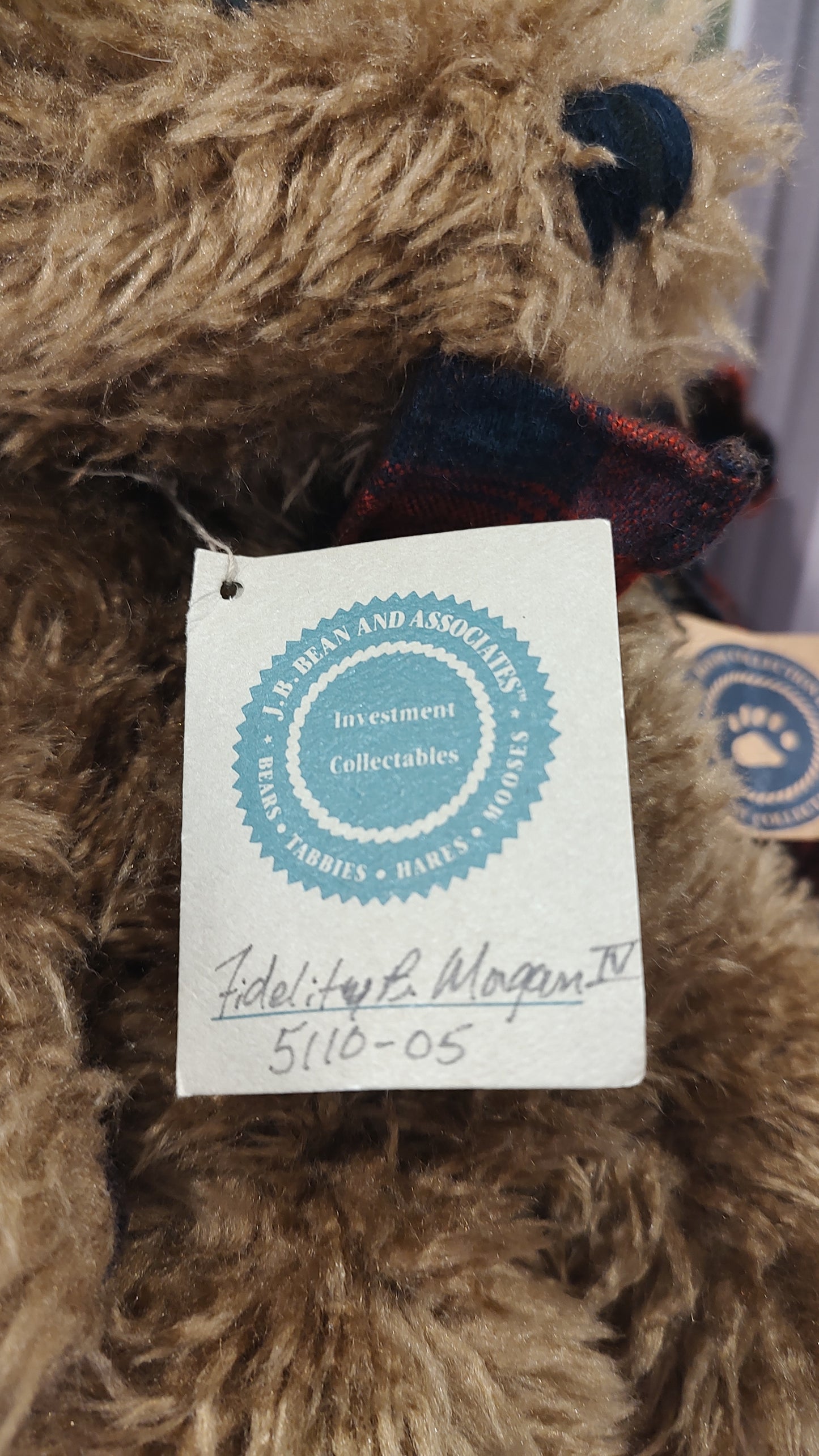 Boyds Bear Fidelity B Morgan IV