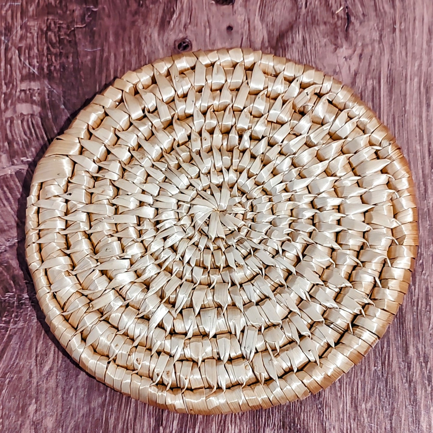 Pair of Vintage Wicker Trivet/Hot plates