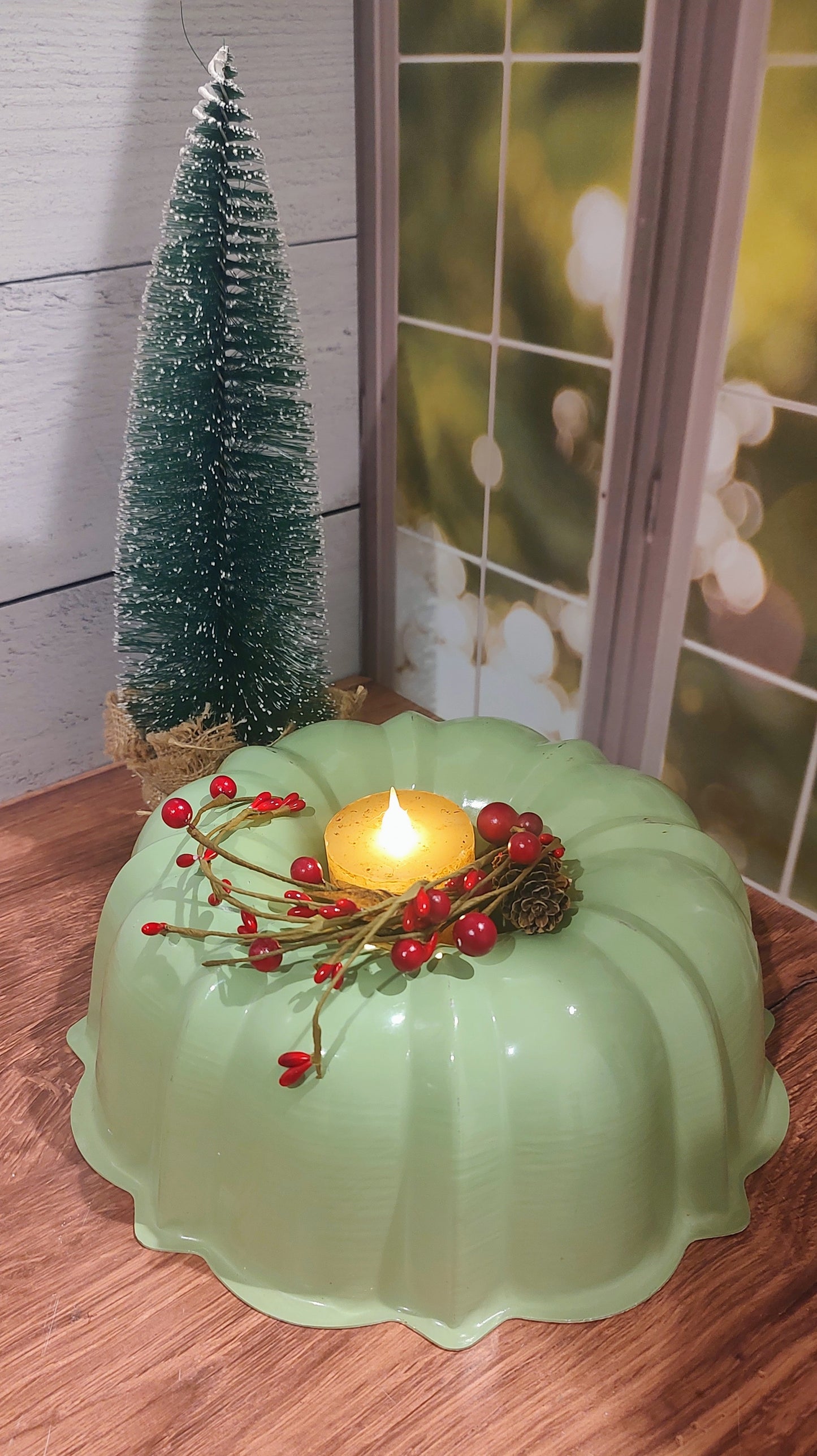 Light Green Bundt Pan