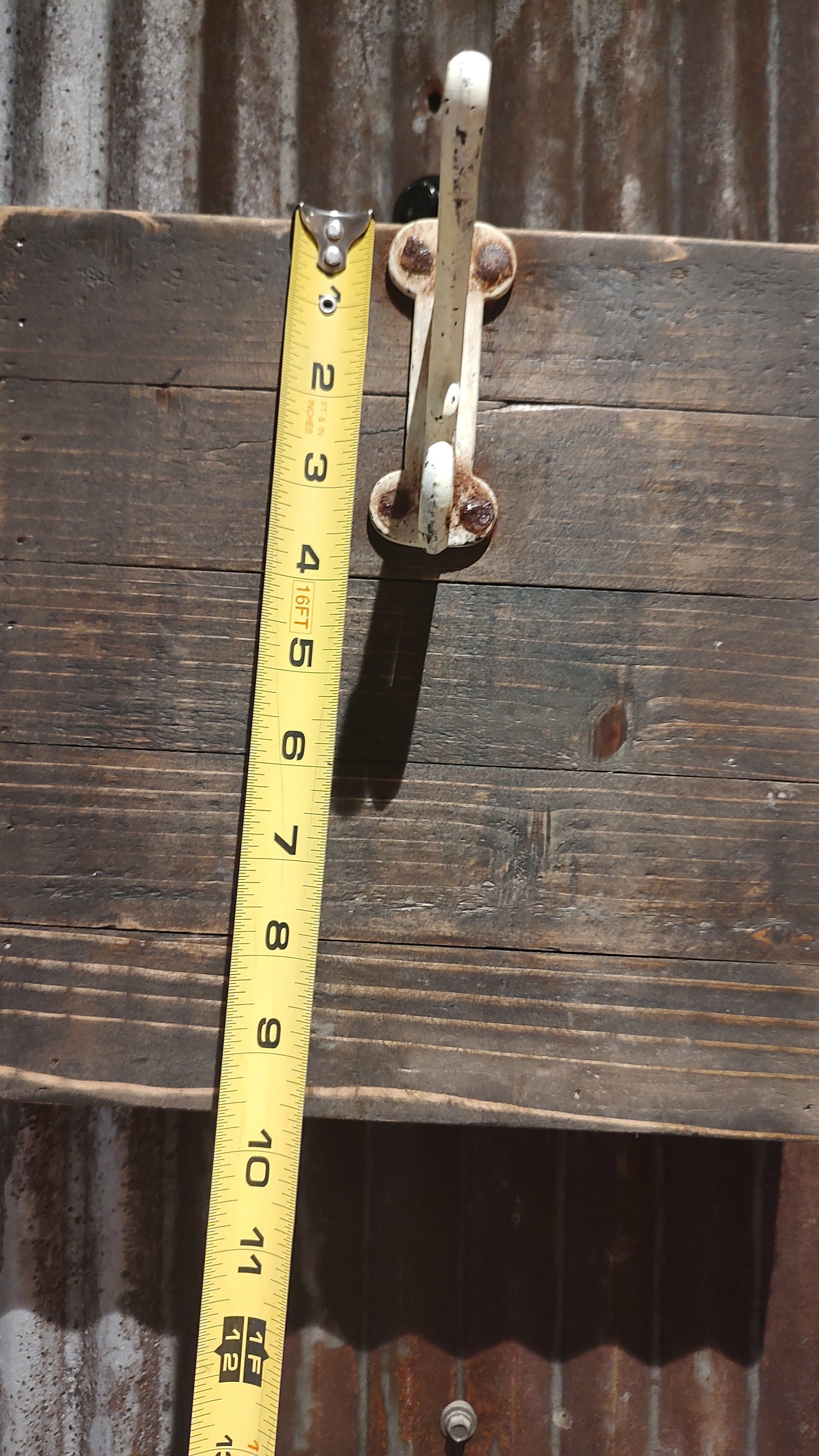 Repurposed Wood Sign Hand Painted Lantern Holder