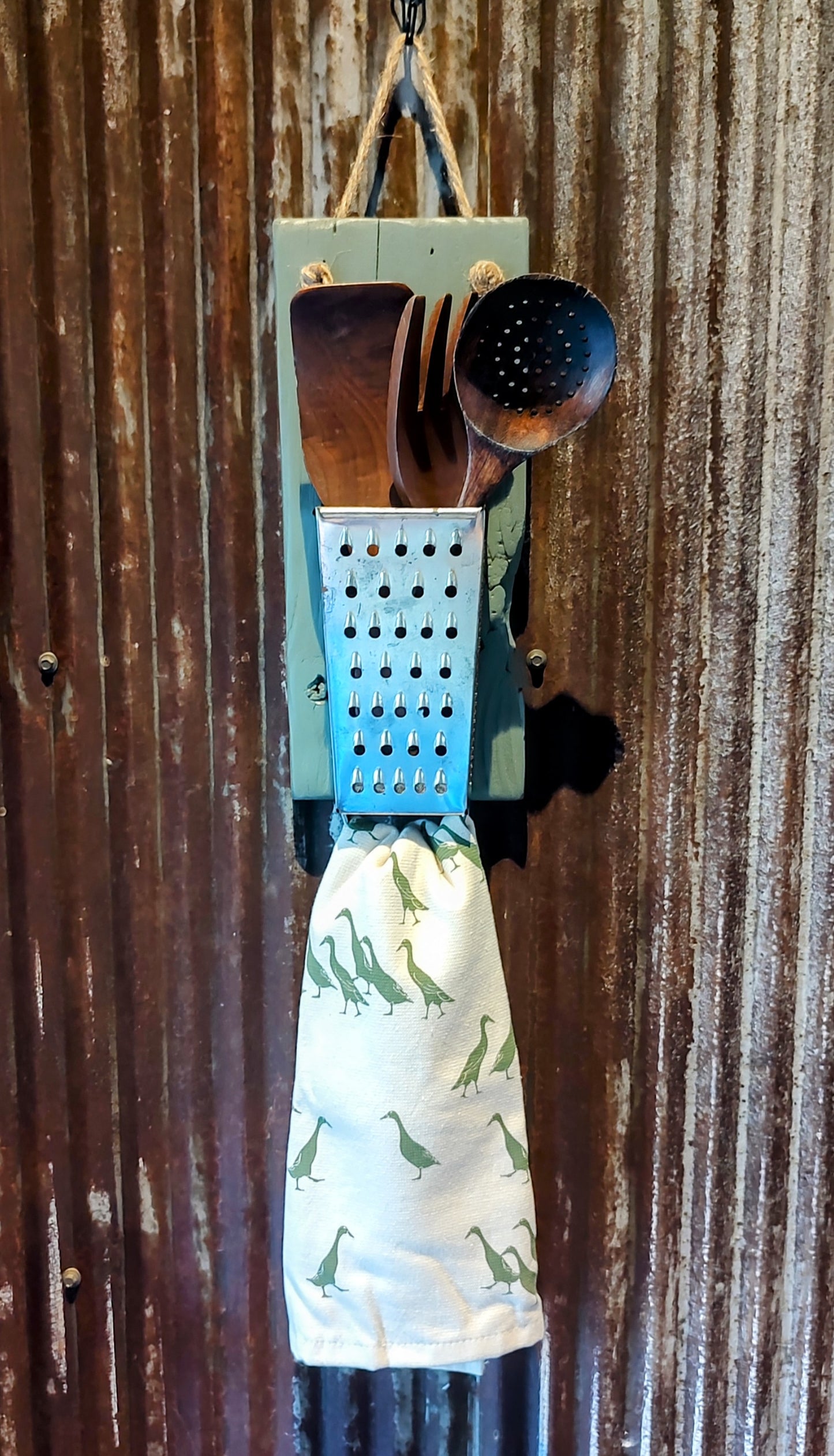 Grater Wall Hanging/Towel Hanger