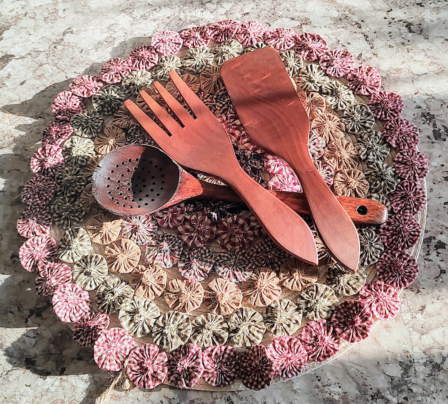 Handmade Teak Kitchen Utensils (Sold Separately)