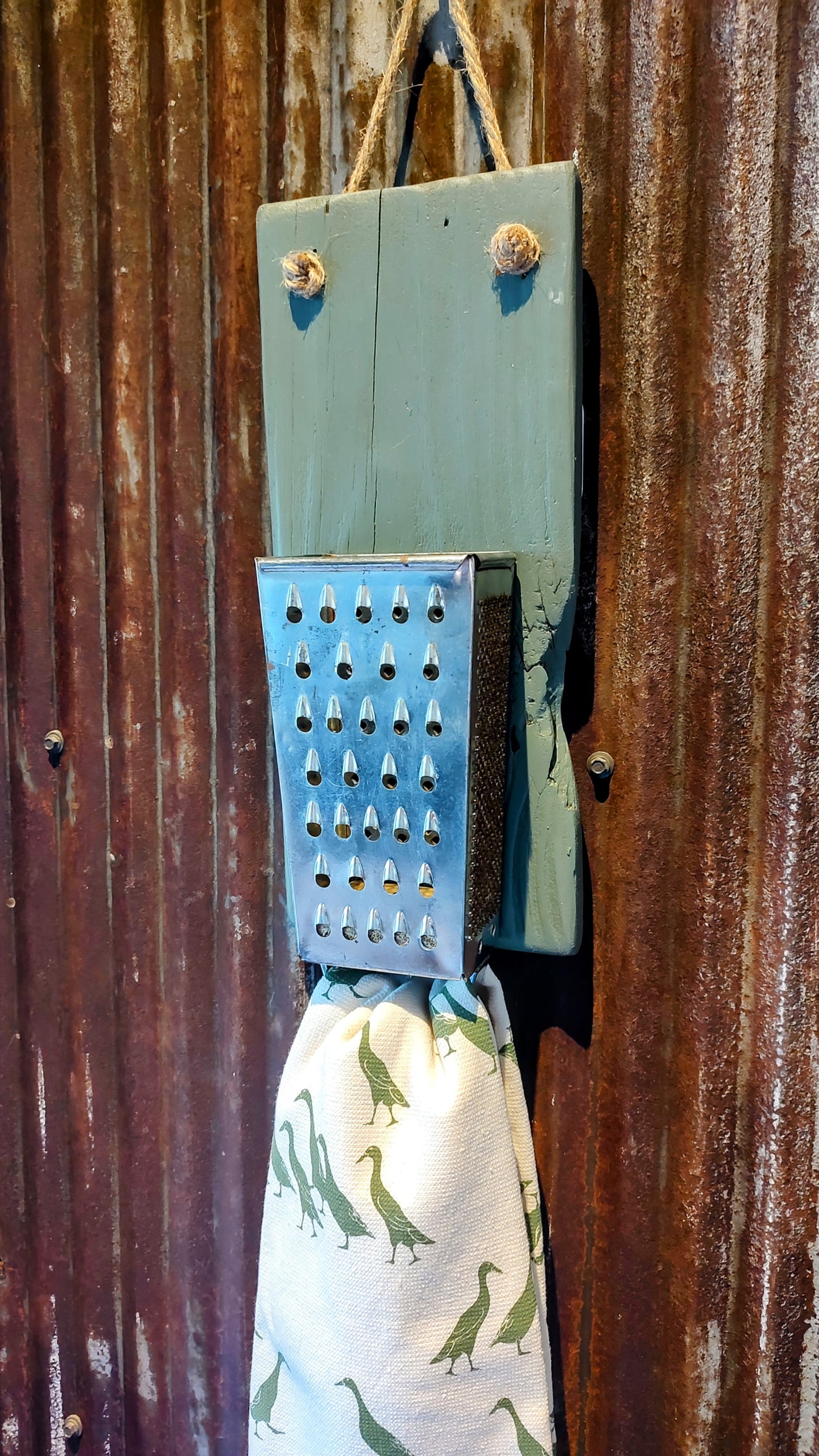 Grater Wall Hanging/Towel Hanger