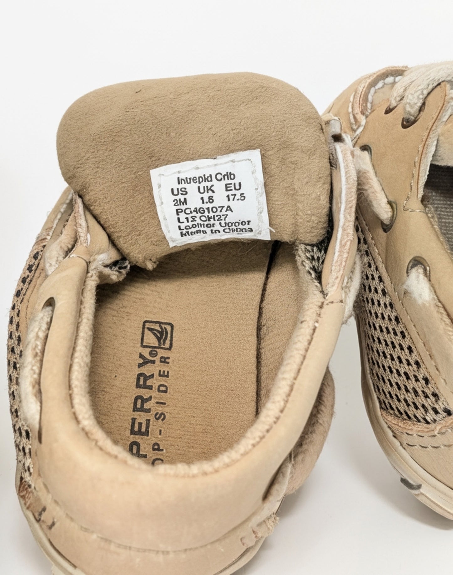 Baby Sperry Boat Shoes 2M