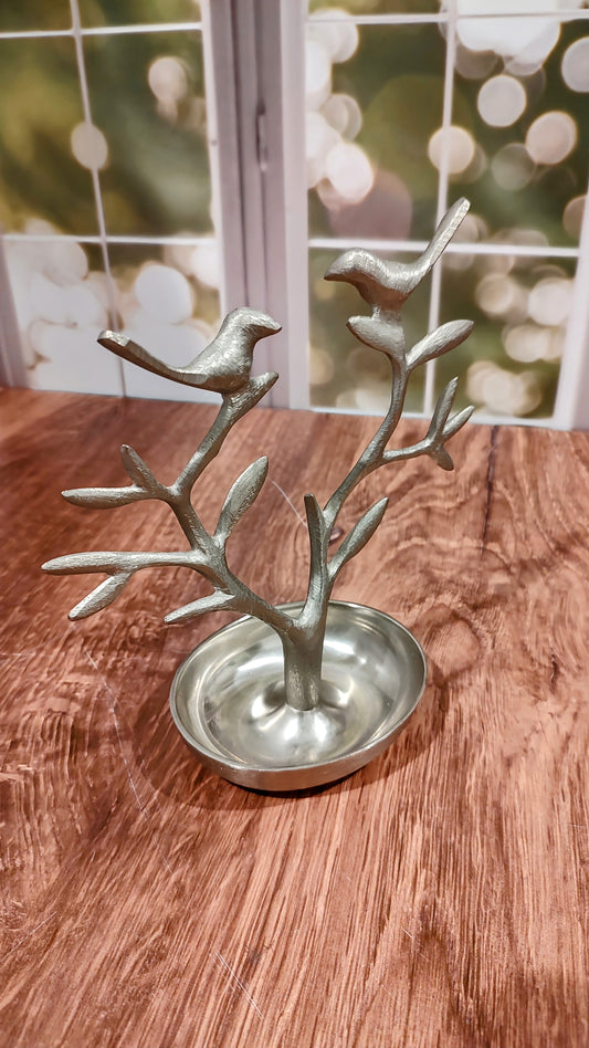 Birds in Branch Jewelry Holder