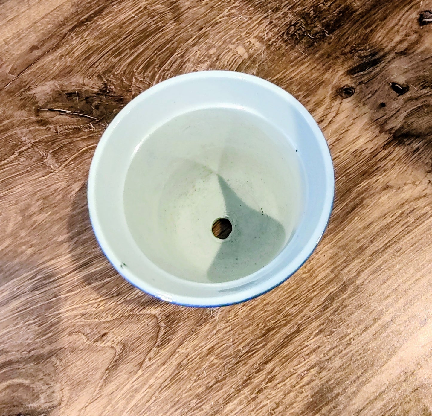 Mini Blue and White Planter