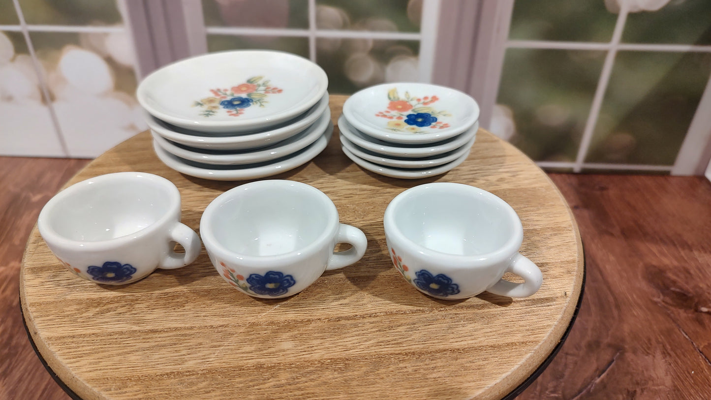 Child's Porcelain Tea Set