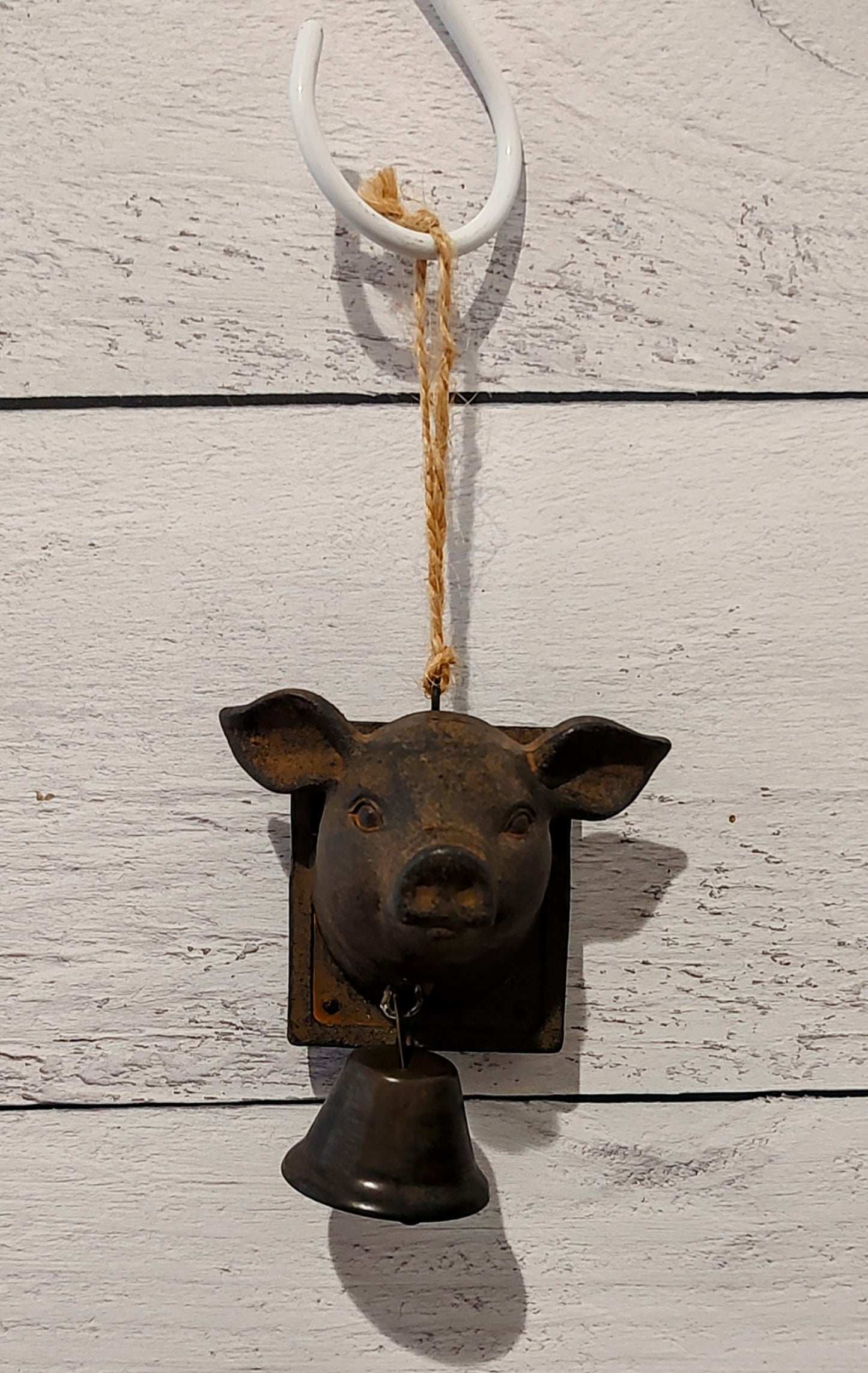 Pig with Bell Ornament