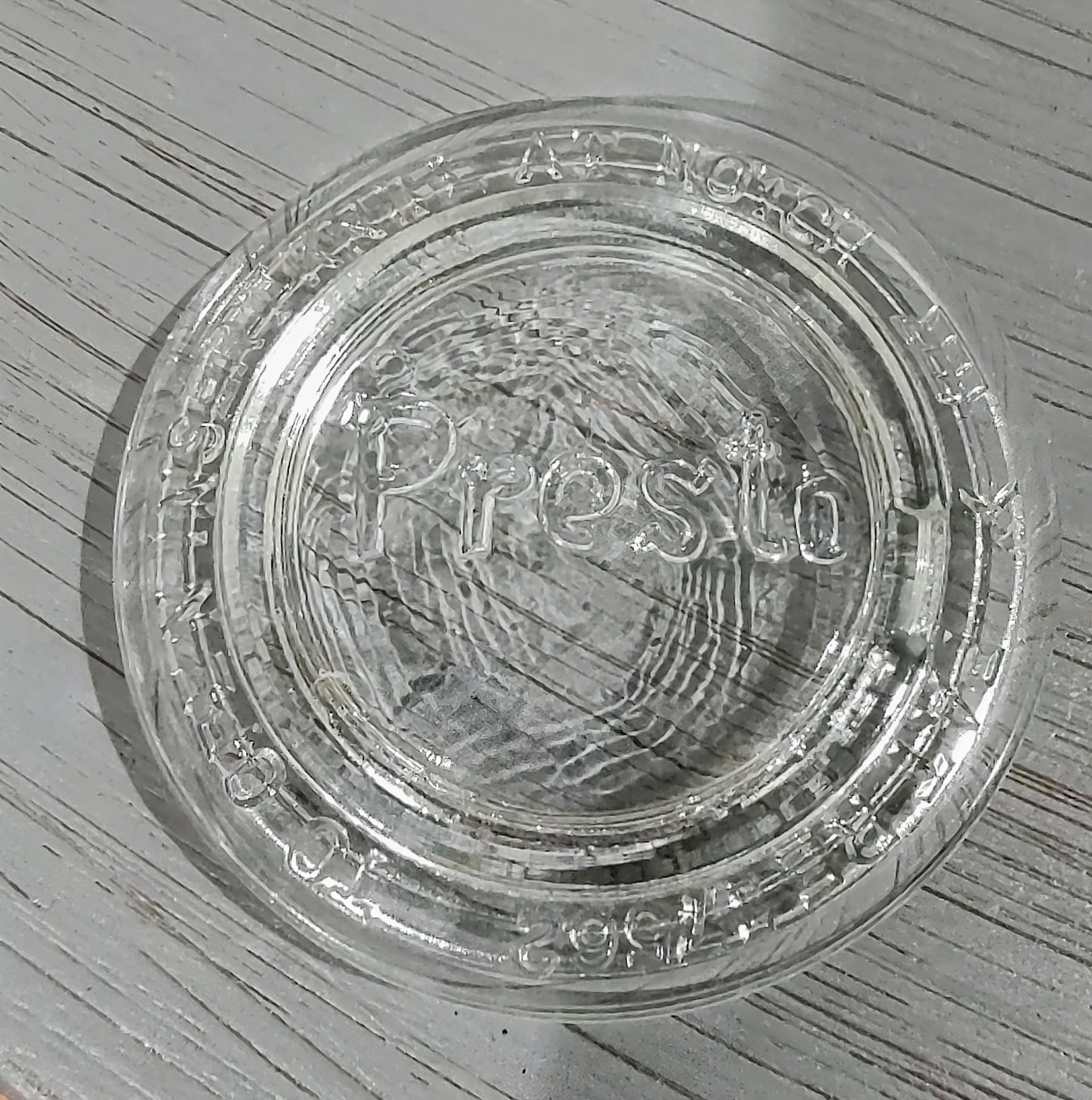 Antique Jar with Glass Presto Cap