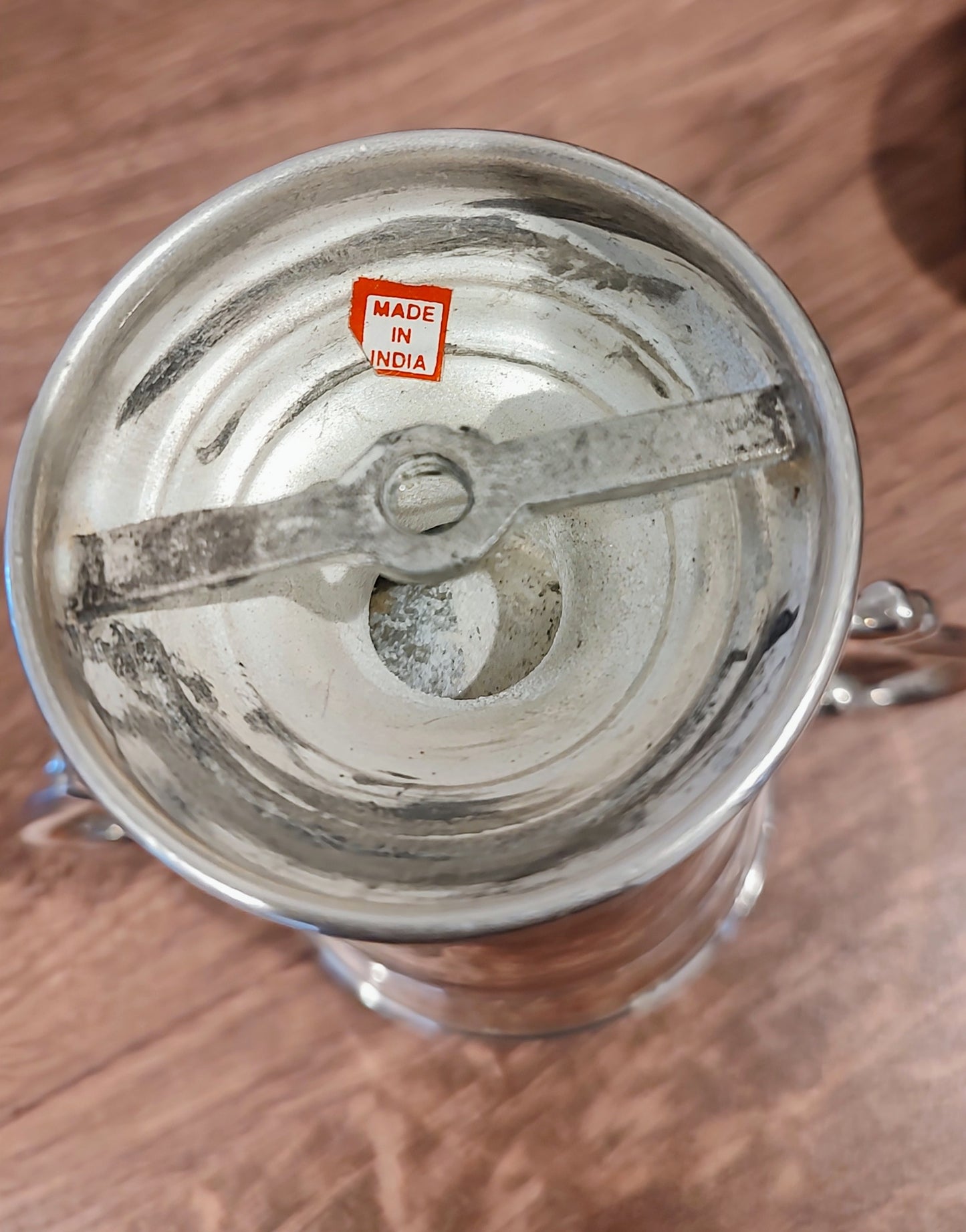 Trophy Silver Metal with Black Metal Base
