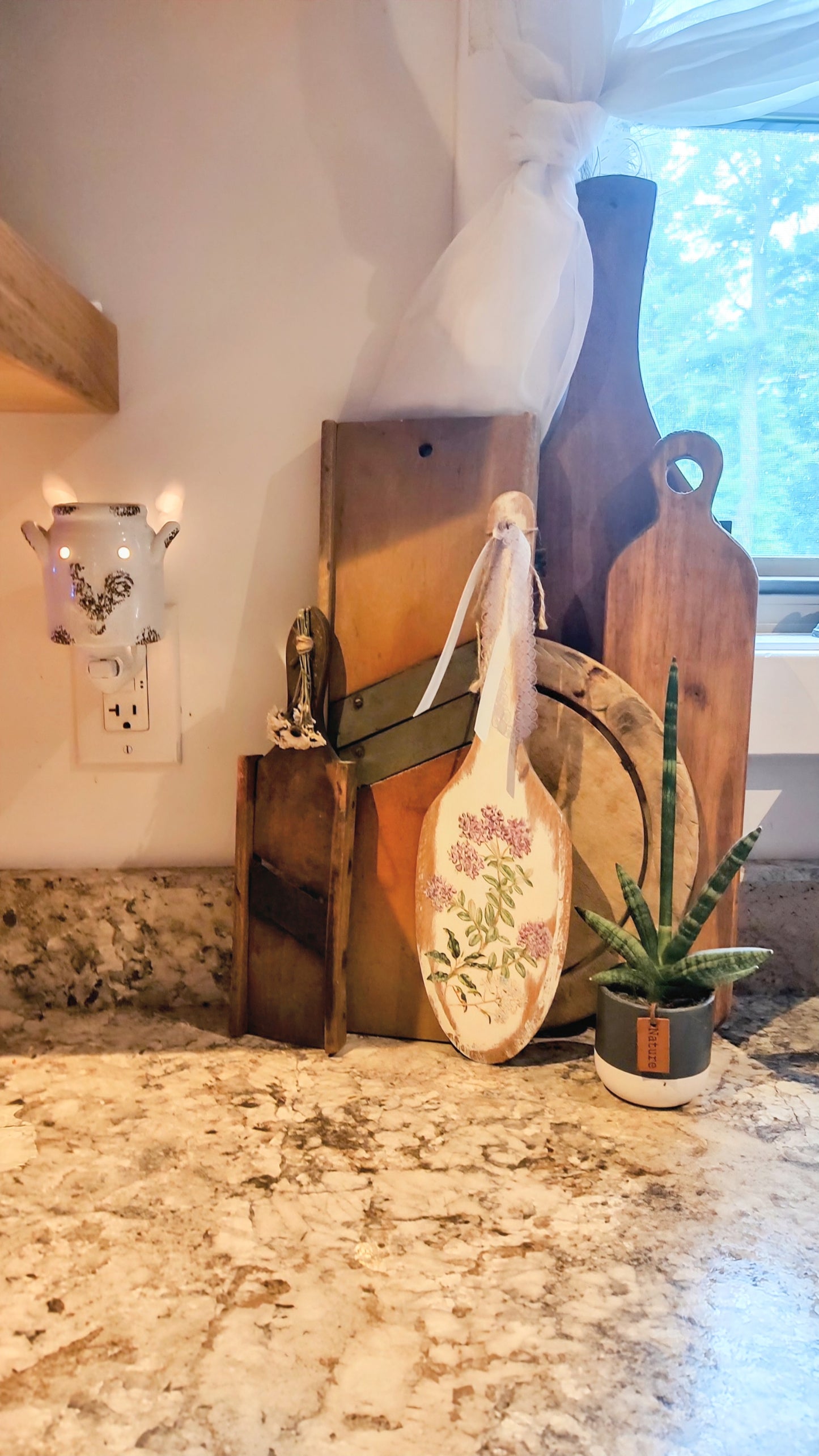 Wood Spatula Upcycled Decor