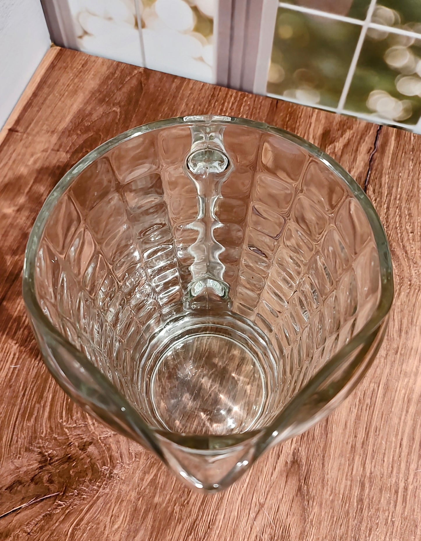 Vintage Glass Pitcher