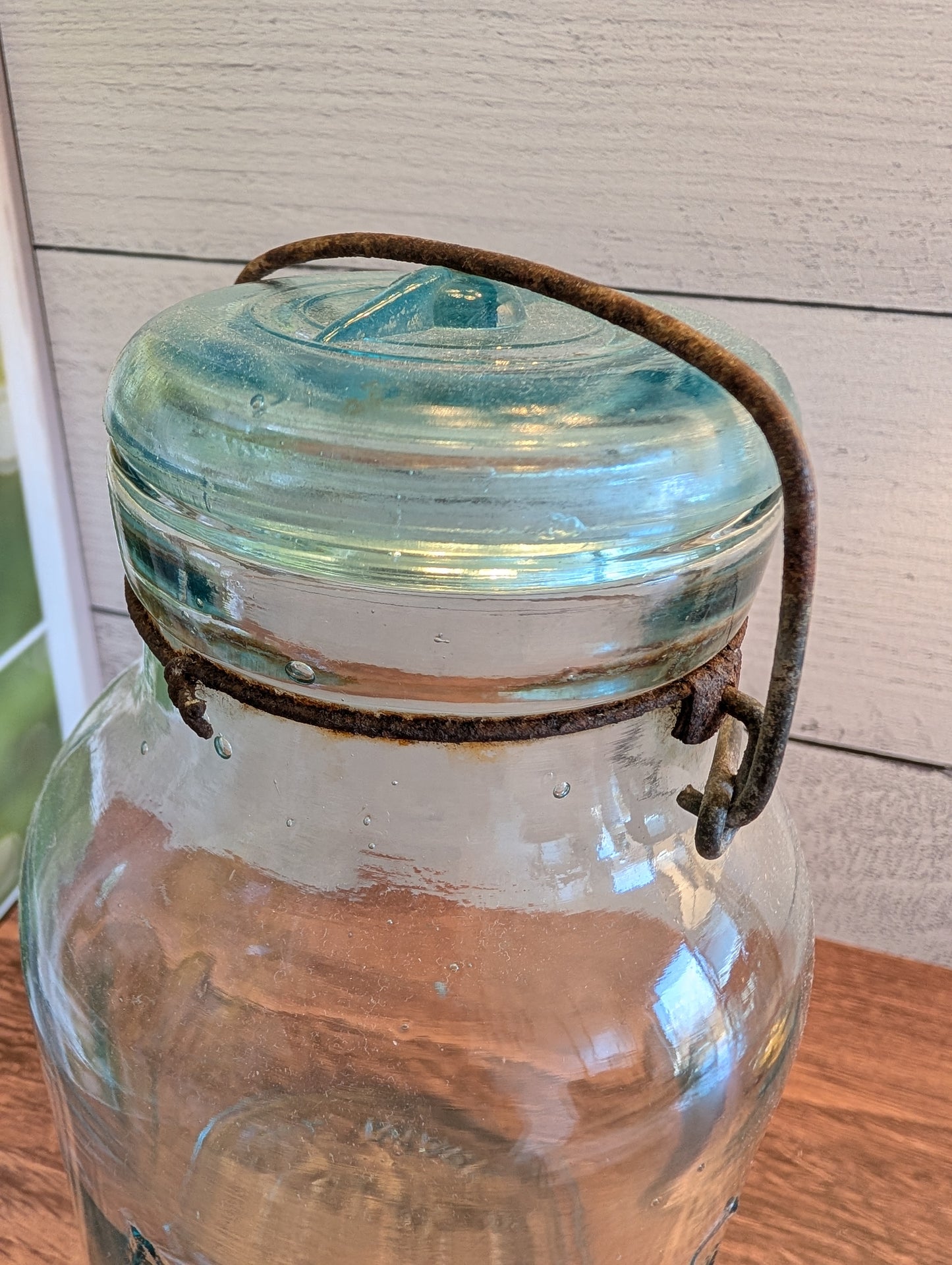 Vintage 2L Atlas EZ Seal Jar