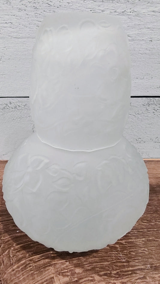 Vintage Bedside Carafe with Cup