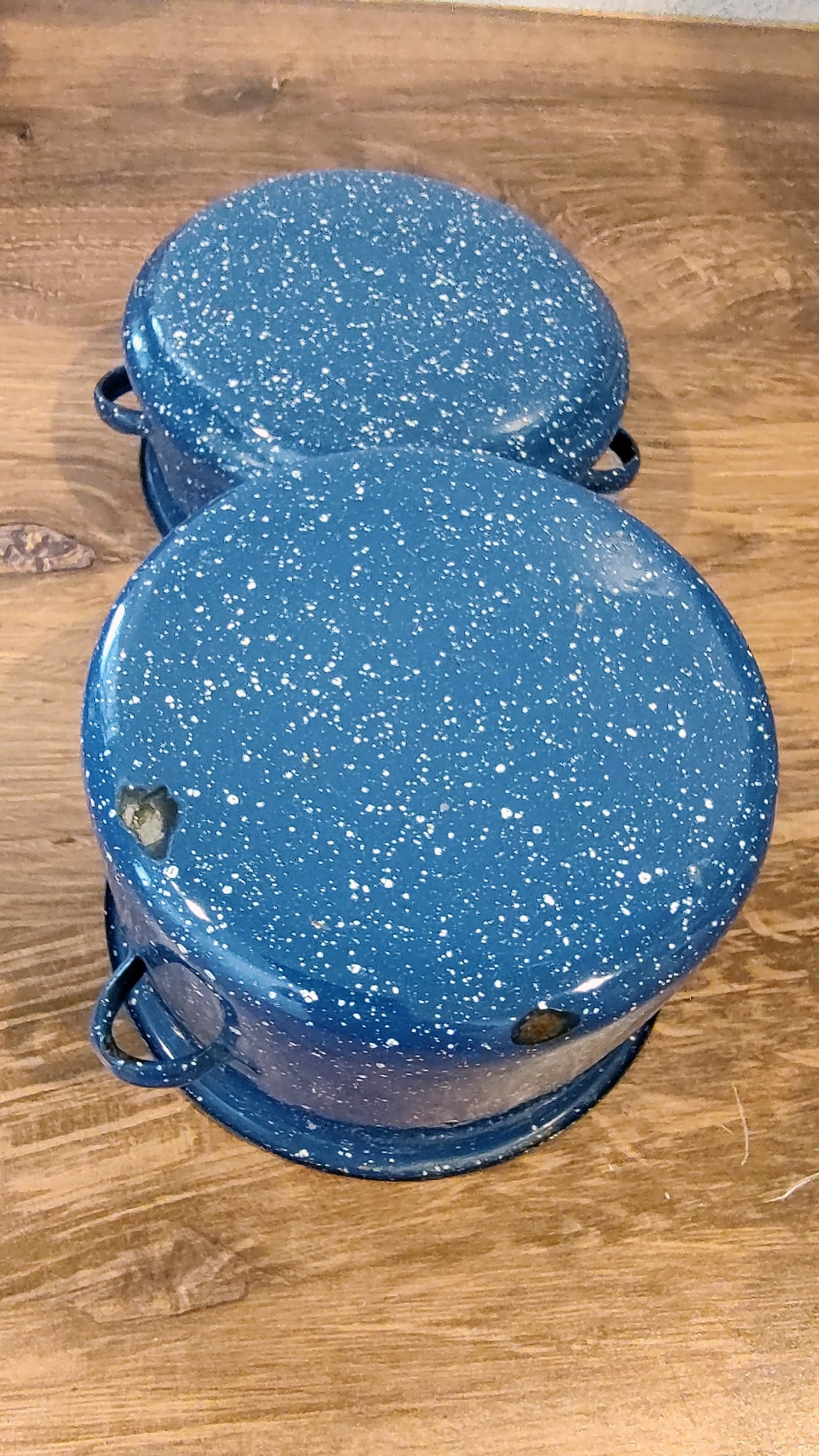 Mini Enamel Double Boiler