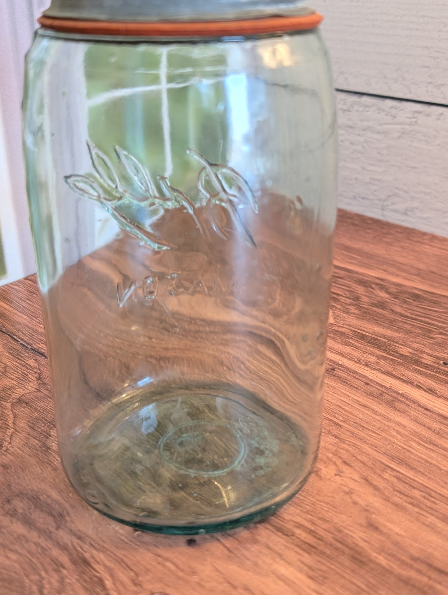Vintage Quart Ball Jar Triple L Logo
