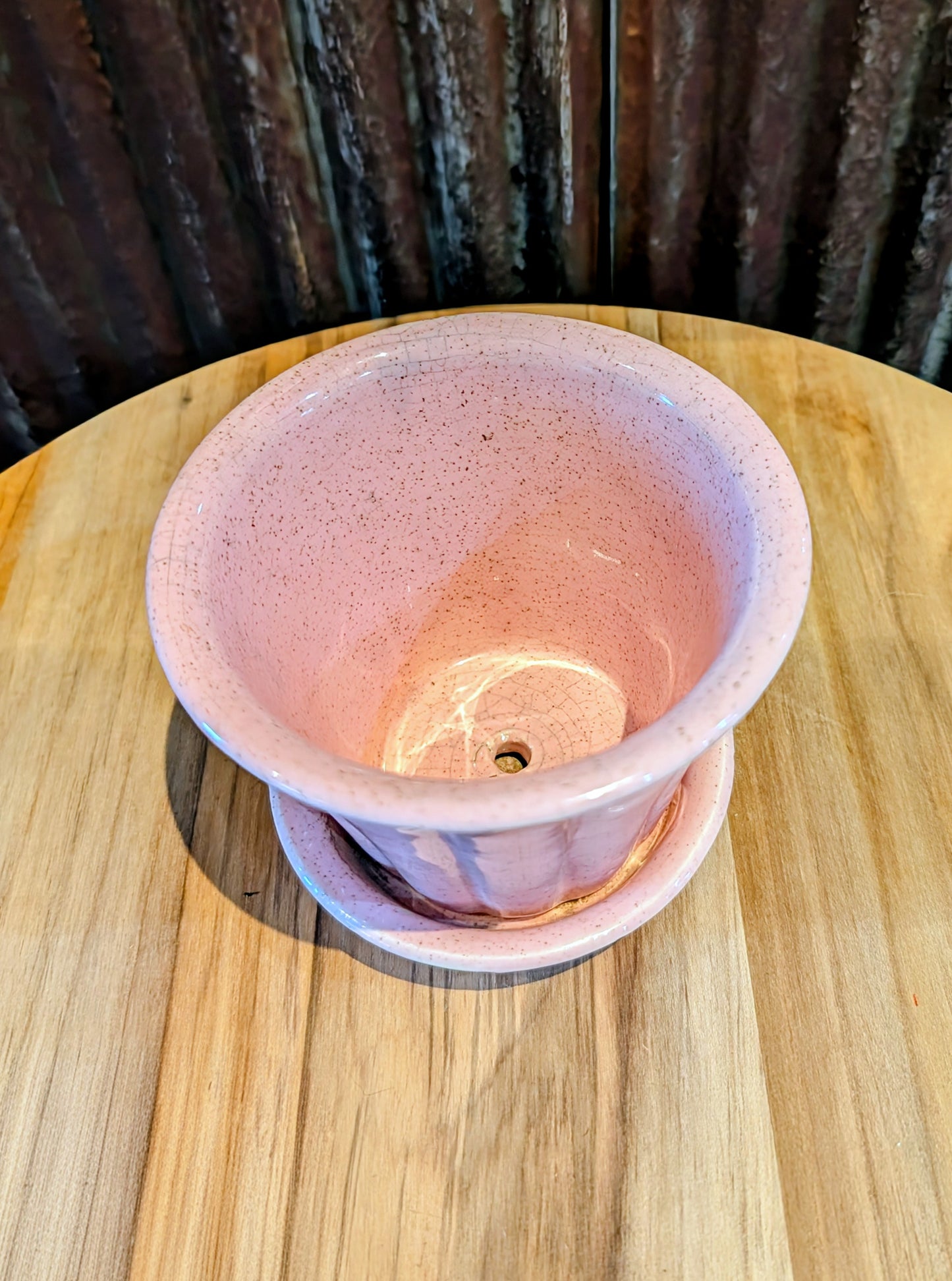 Mid-century McCoy Pink Planter (4 inch) USA
