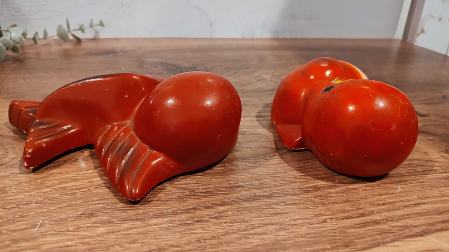 Vintage Chalkware Birds