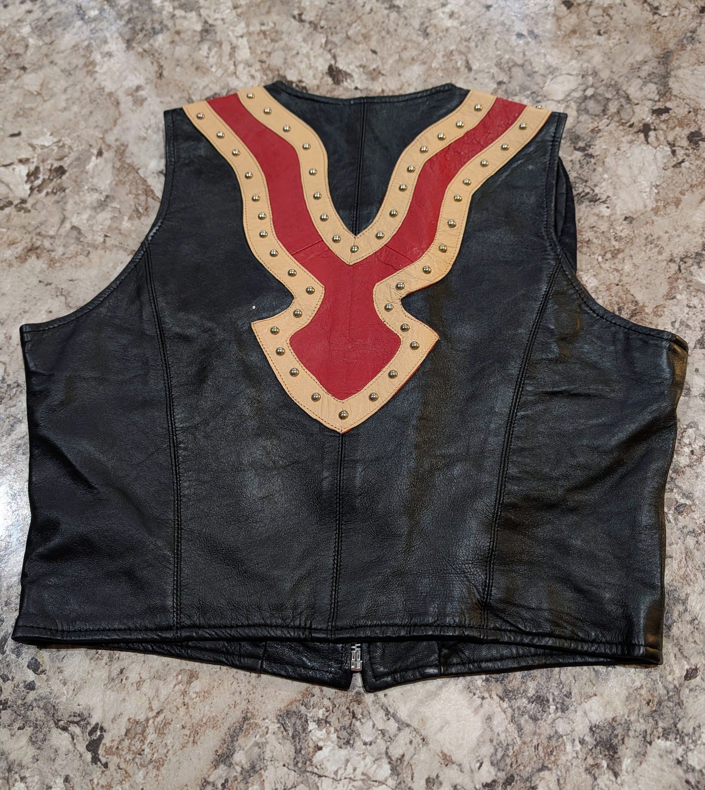 Valencia Vintage Leather Vest