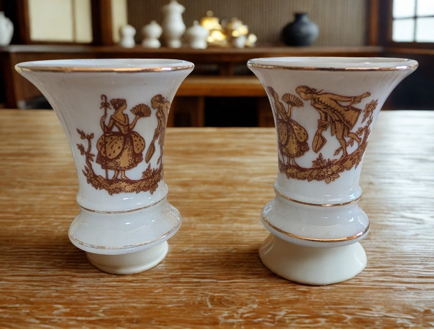 18K Gold Guilded Vintage Toothpick Holders