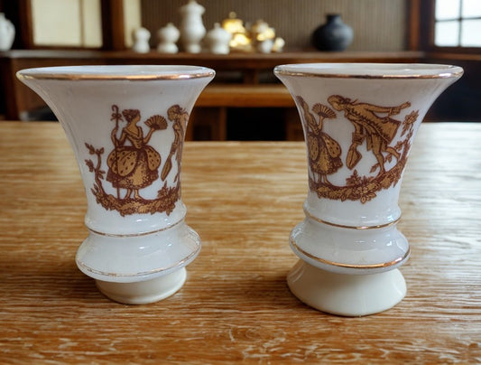 18K Gold Guilded Vintage Toothpick Holders