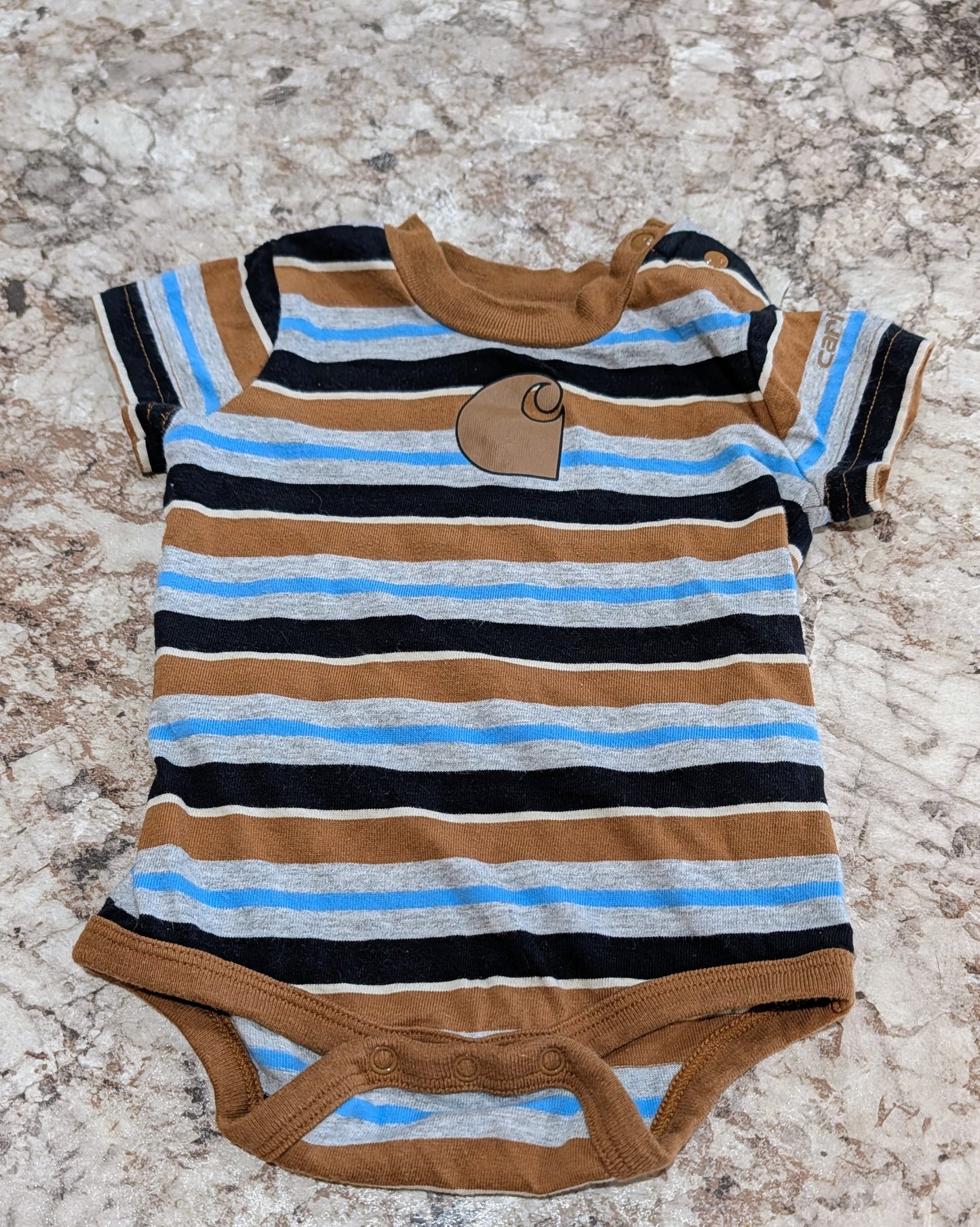 3 Baby Carhartt Onesies 6mos