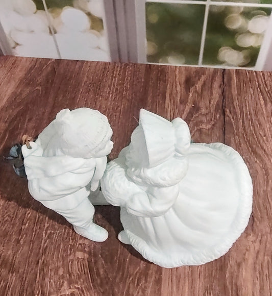 Dept 56 Skating Boy and Girl